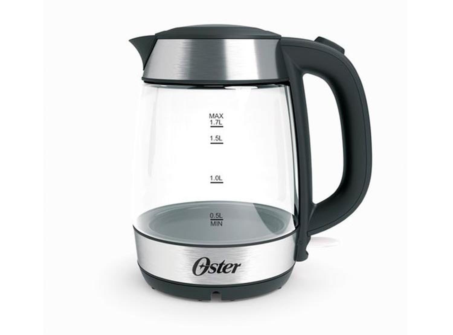 Hervidor Oster de vidrio 1.7 lt BVSTKE5802B-1