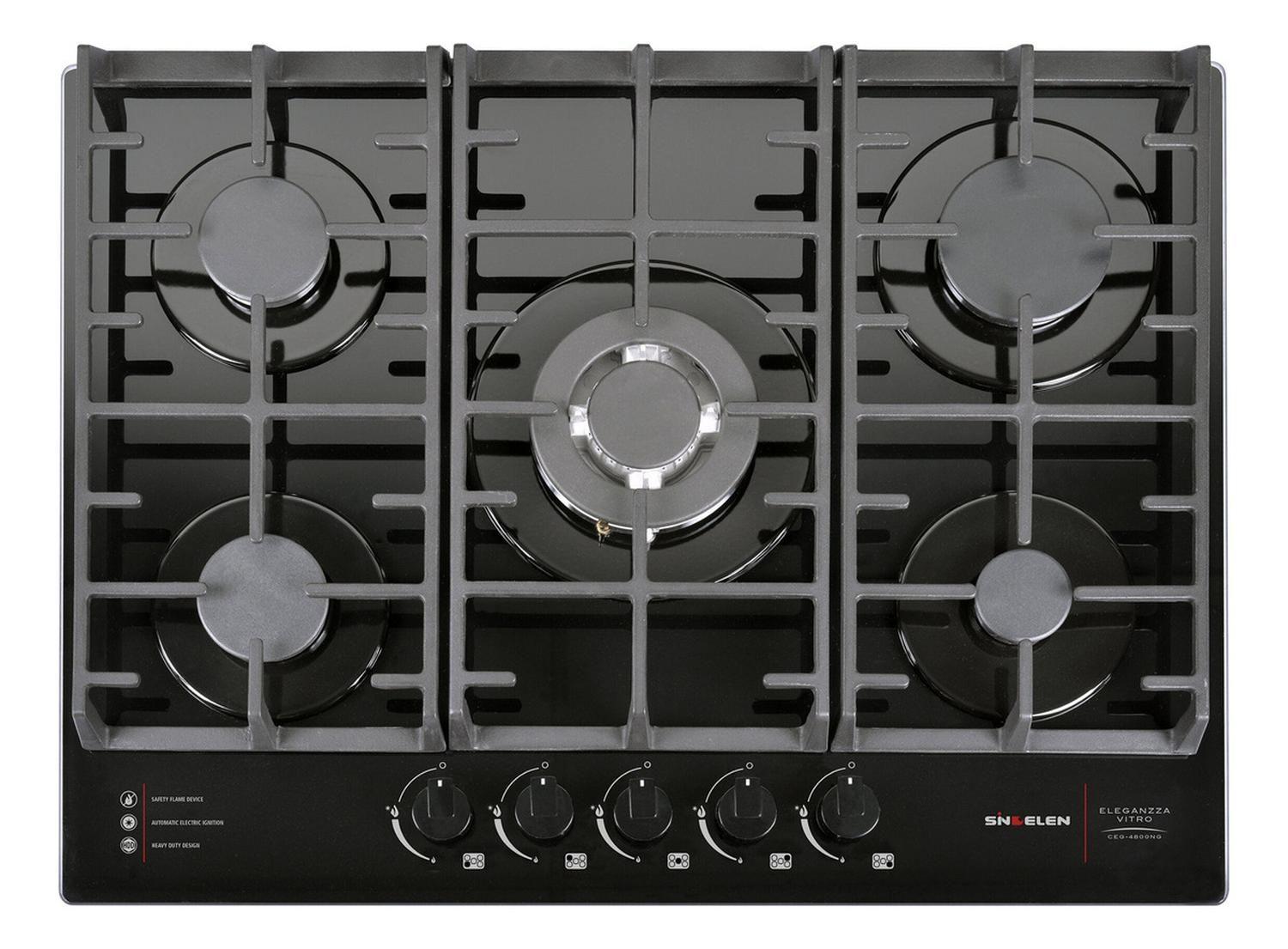 Encimera A Gas Sindelen 5q Ceg-4800ng Security-0