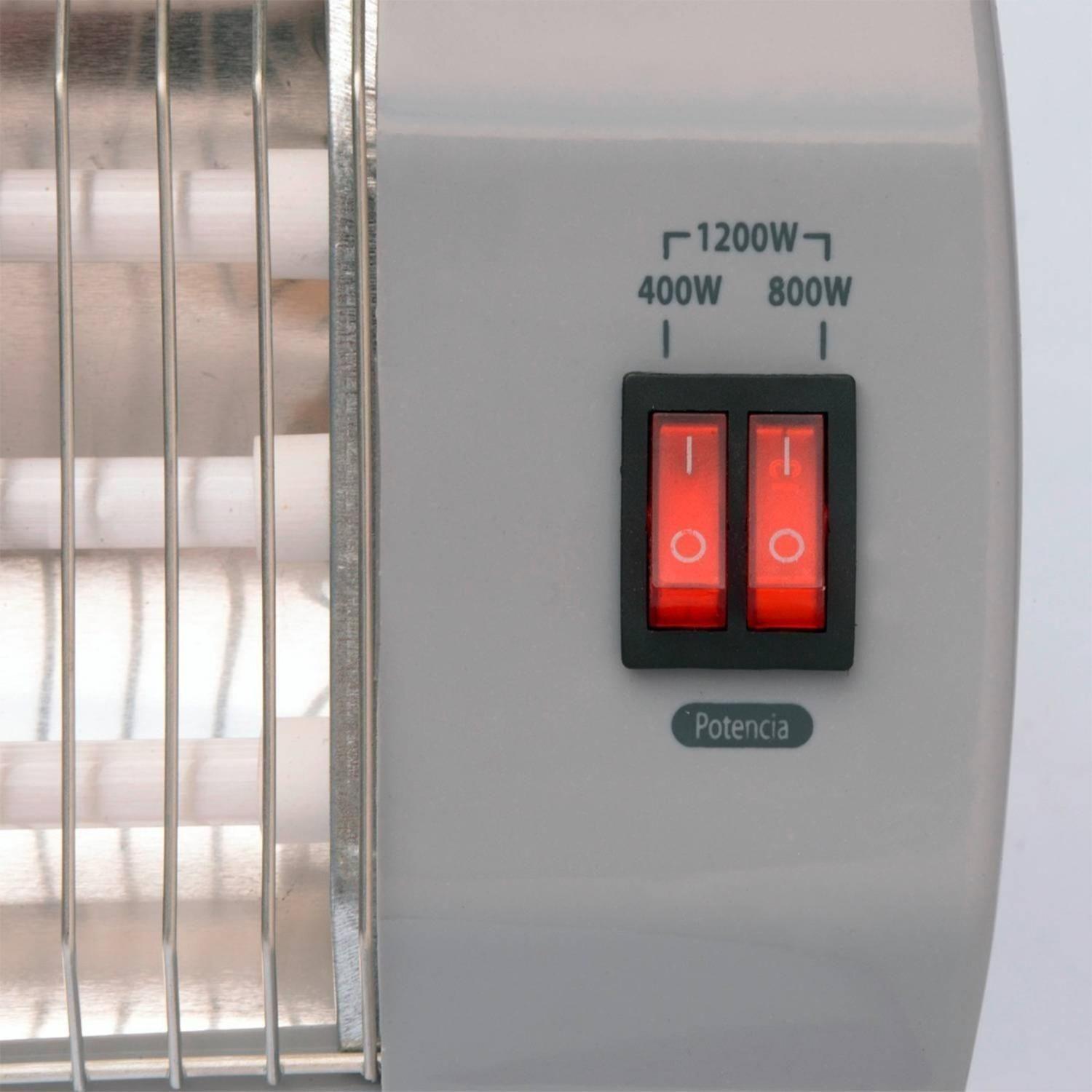 Calefactor Halógeno Sindelen Eeh-1210 Gris-2