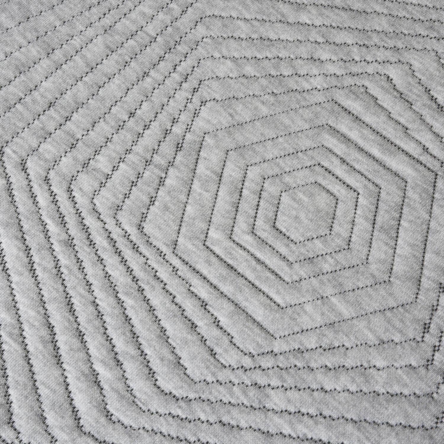 Cama Europea King Hybrid + Respaldo Villarrica Gris-6