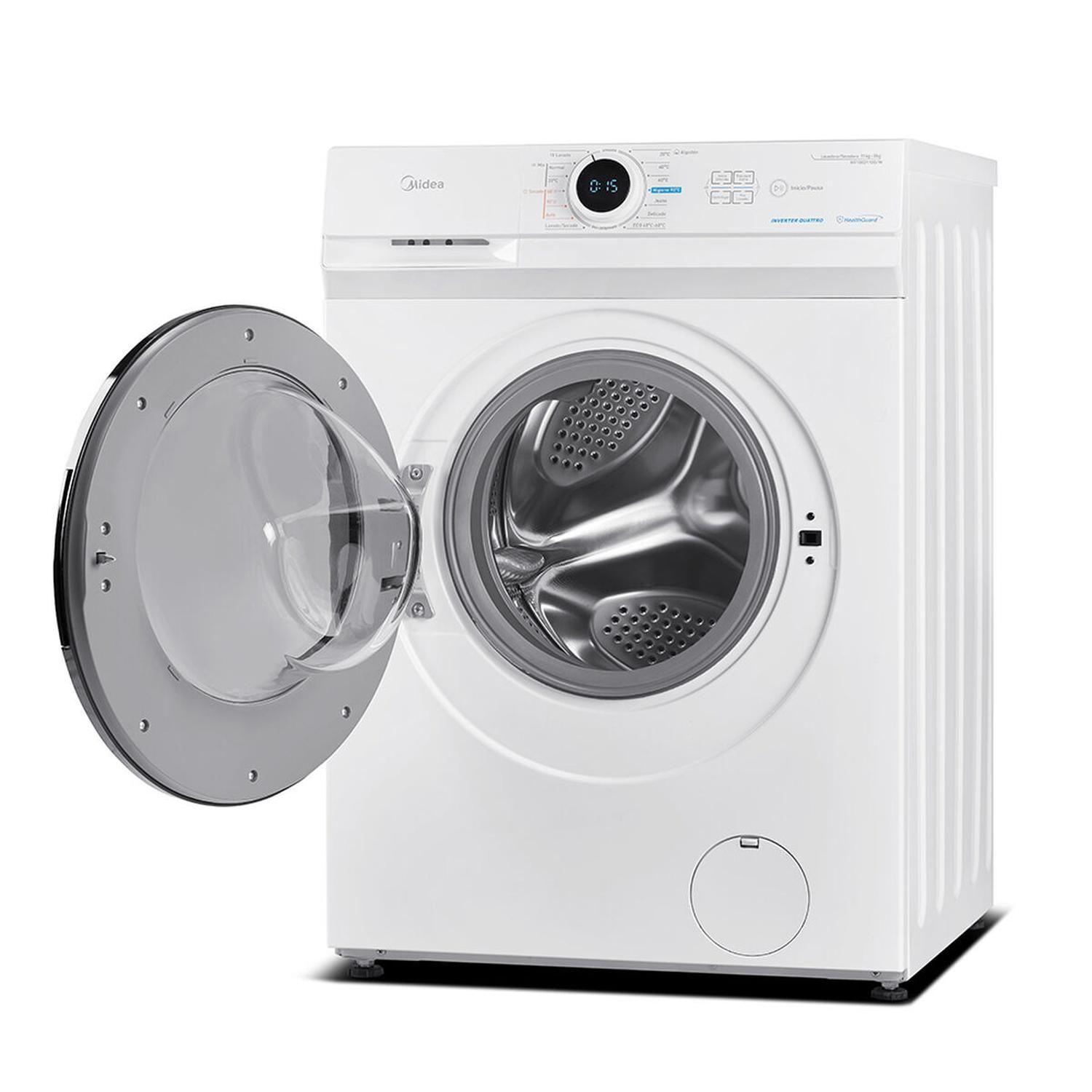 Lavadora Secadora 11 Kg 8 Kg Midea Mf100d110b Carga Frontal-2