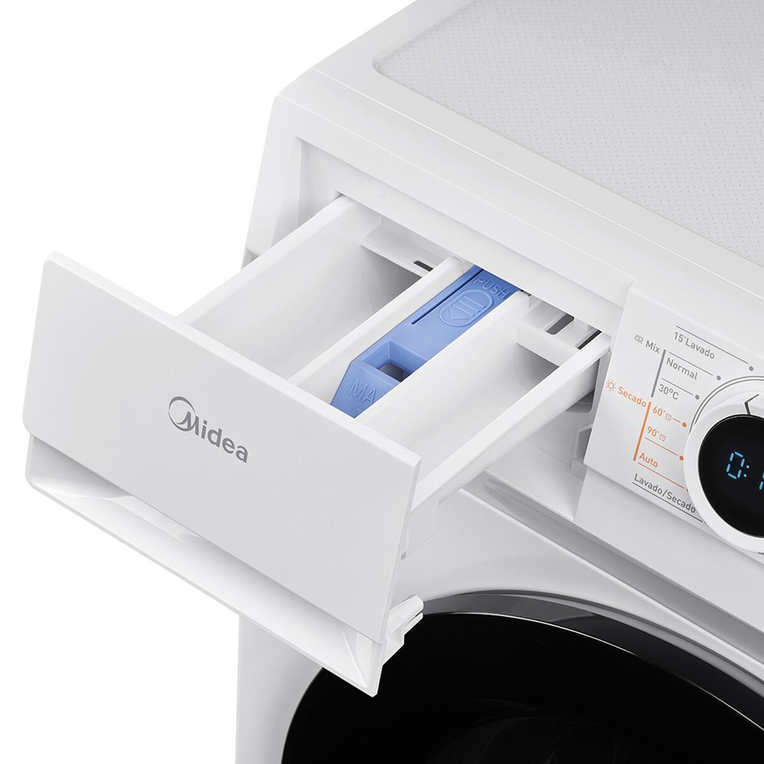 Lavadora Secadora 11 Kg 8 Kg Midea Mf100d110b Carga Frontal-4