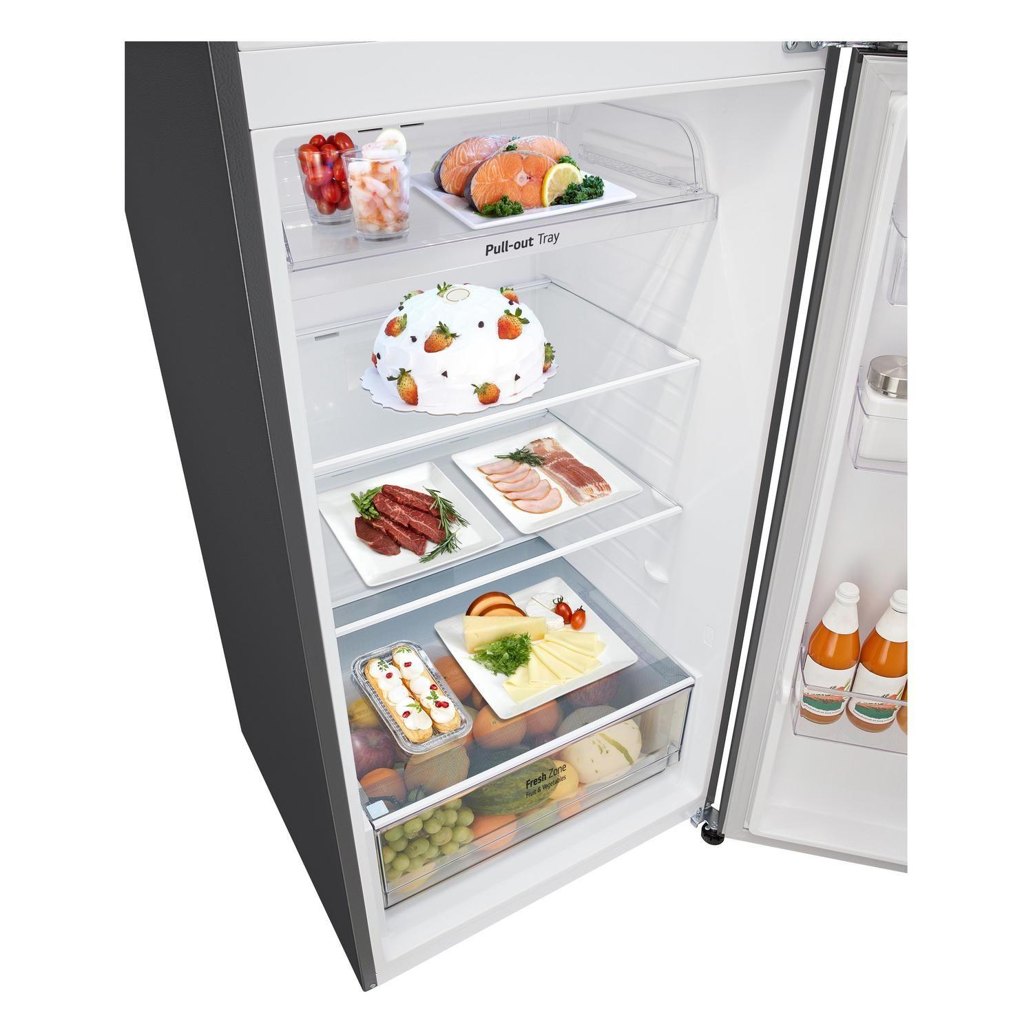Refrigerador Top Freezer No Frost LG VT45BPYK 461 Lt-4