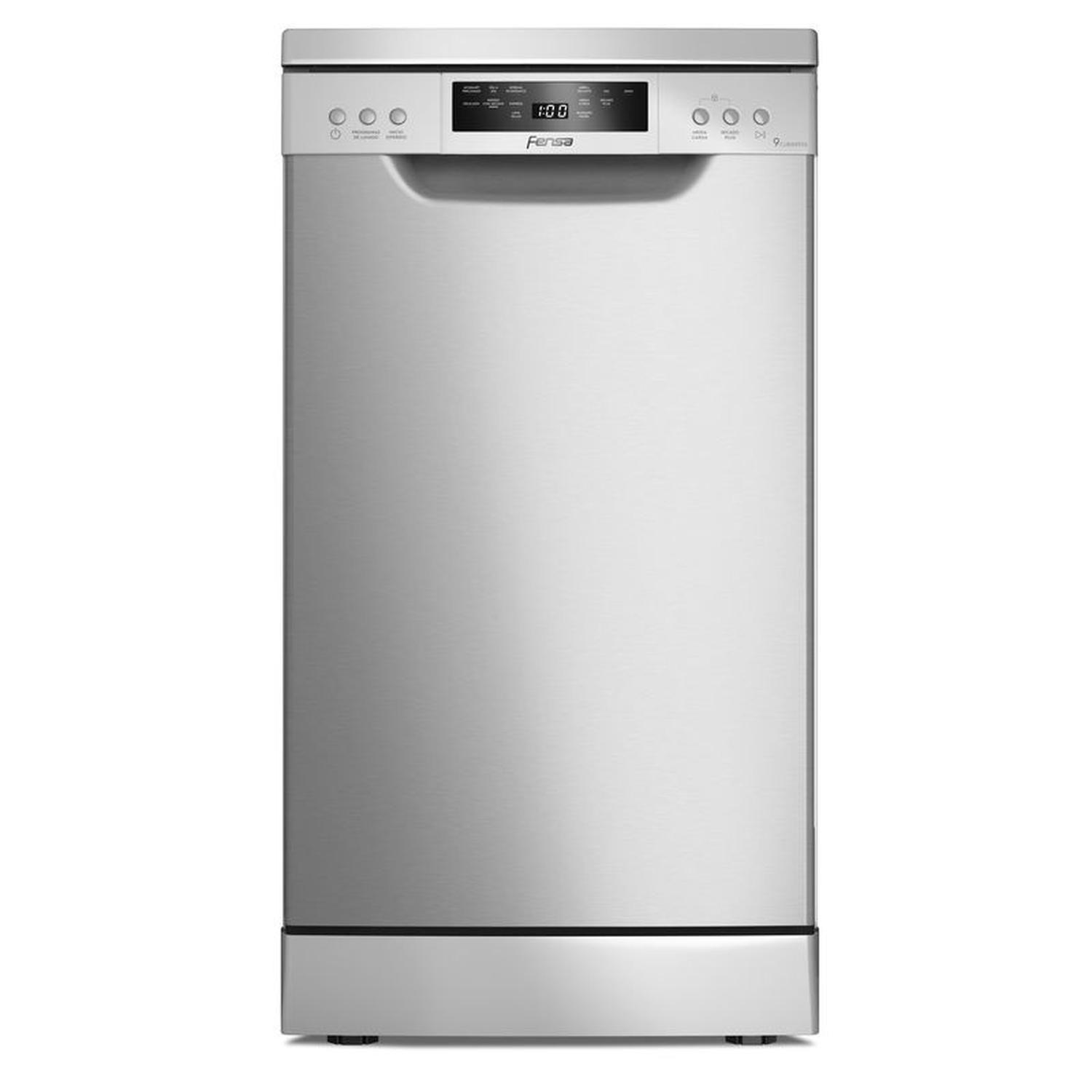 Lavavajillas Fensa 9 Cubiertos Experience Care 9 SZ Inox Programa Económico y Panel Digital-0