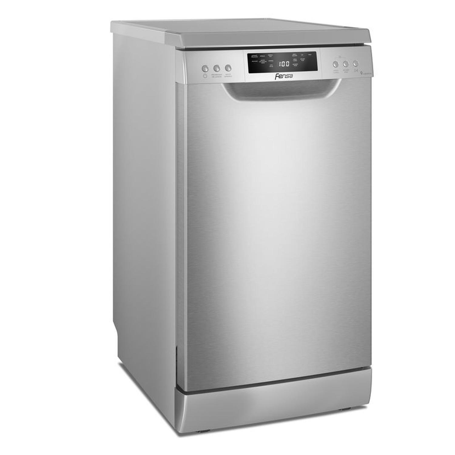 Lavavajillas Fensa 9 Cubiertos Experience Care 9 SZ Inox Programa Económico y Panel Digital-1