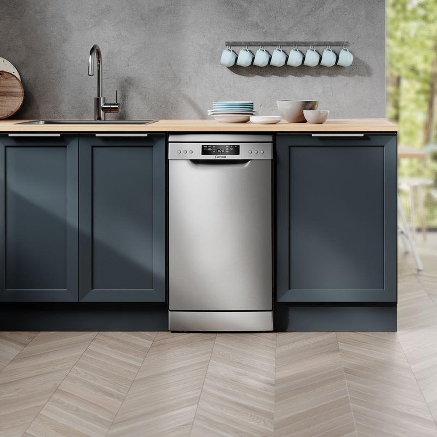 Lavavajillas Fensa 9 Cubiertos Experience Care 9 SZ Inox Programa Económico y Panel Digital-4