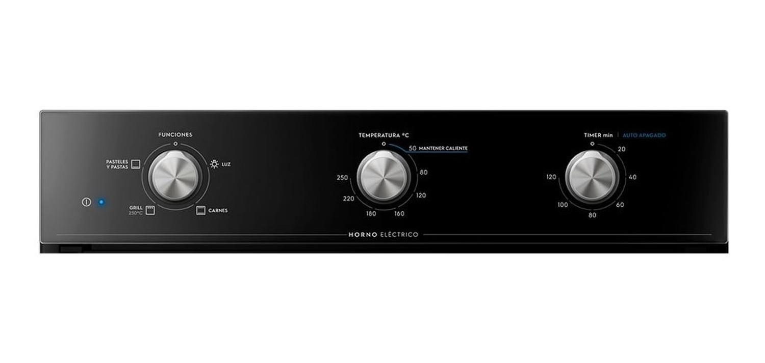 Horno Empotrable Eléctrico Fensa Fhe 1130 M 52l Negro 220v-3