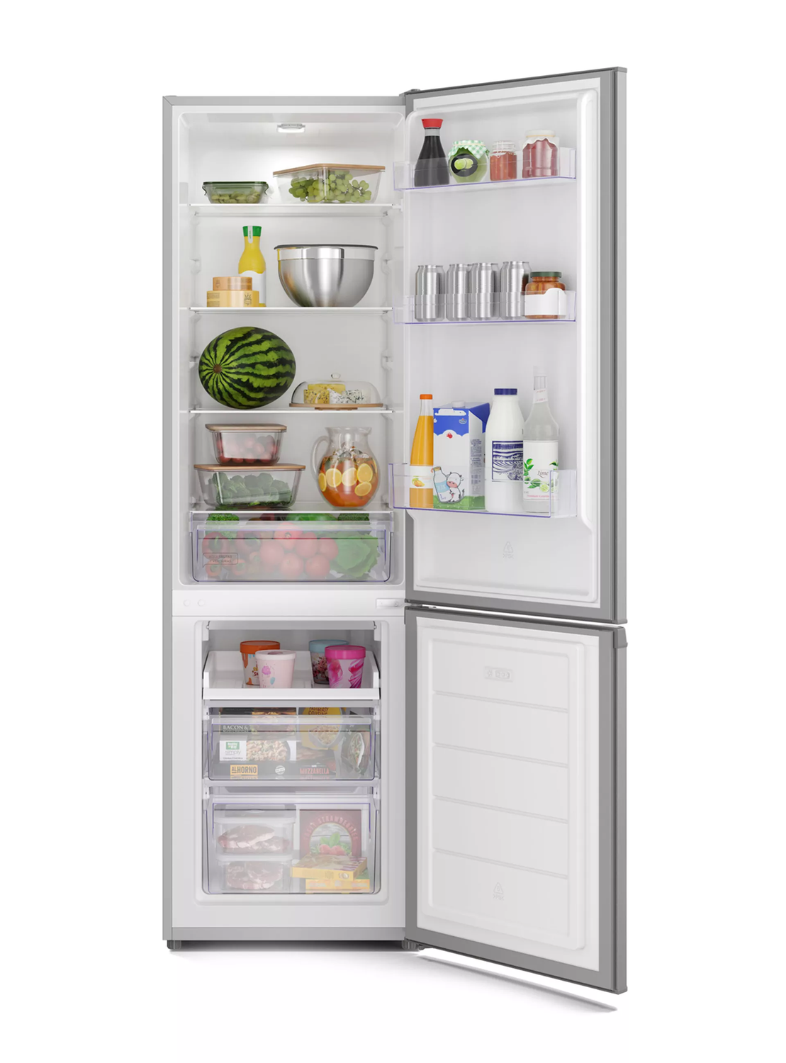 Refrigerador Mademsa Bottom Freezer Frío Directo 262 Lts MED270-4