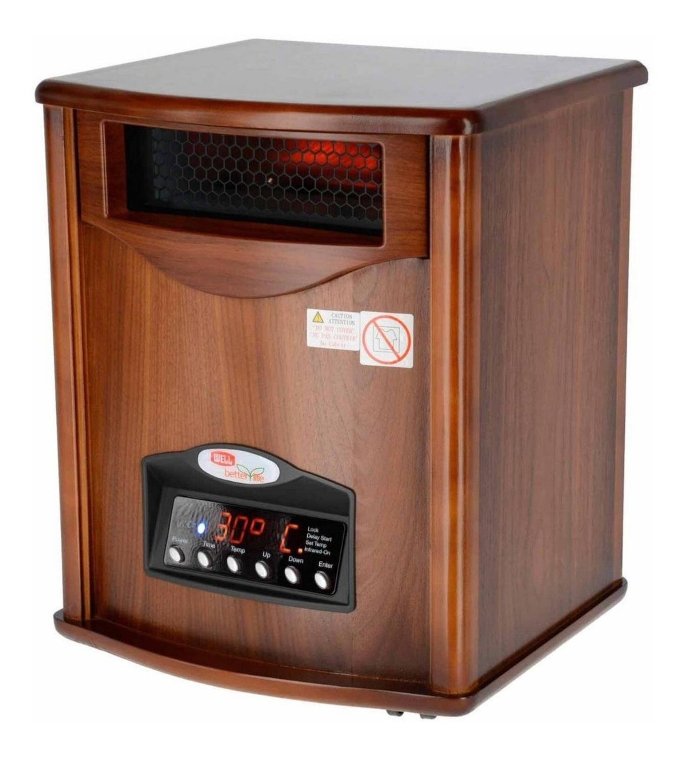 Estufa Infrarroja Madera Uv Wi-fi 70 M² Betterlife-2