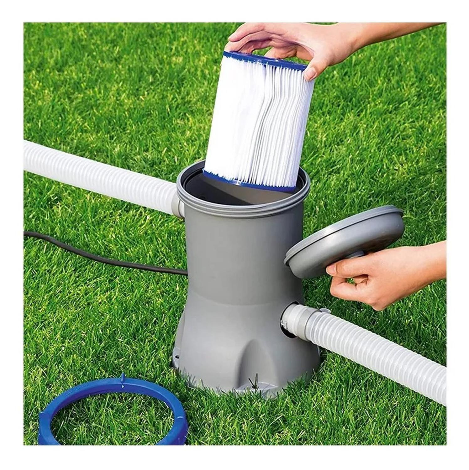 Cartucho De Filtro Bestway Tipo II Bomba Filtro Pack 2 Unid-1