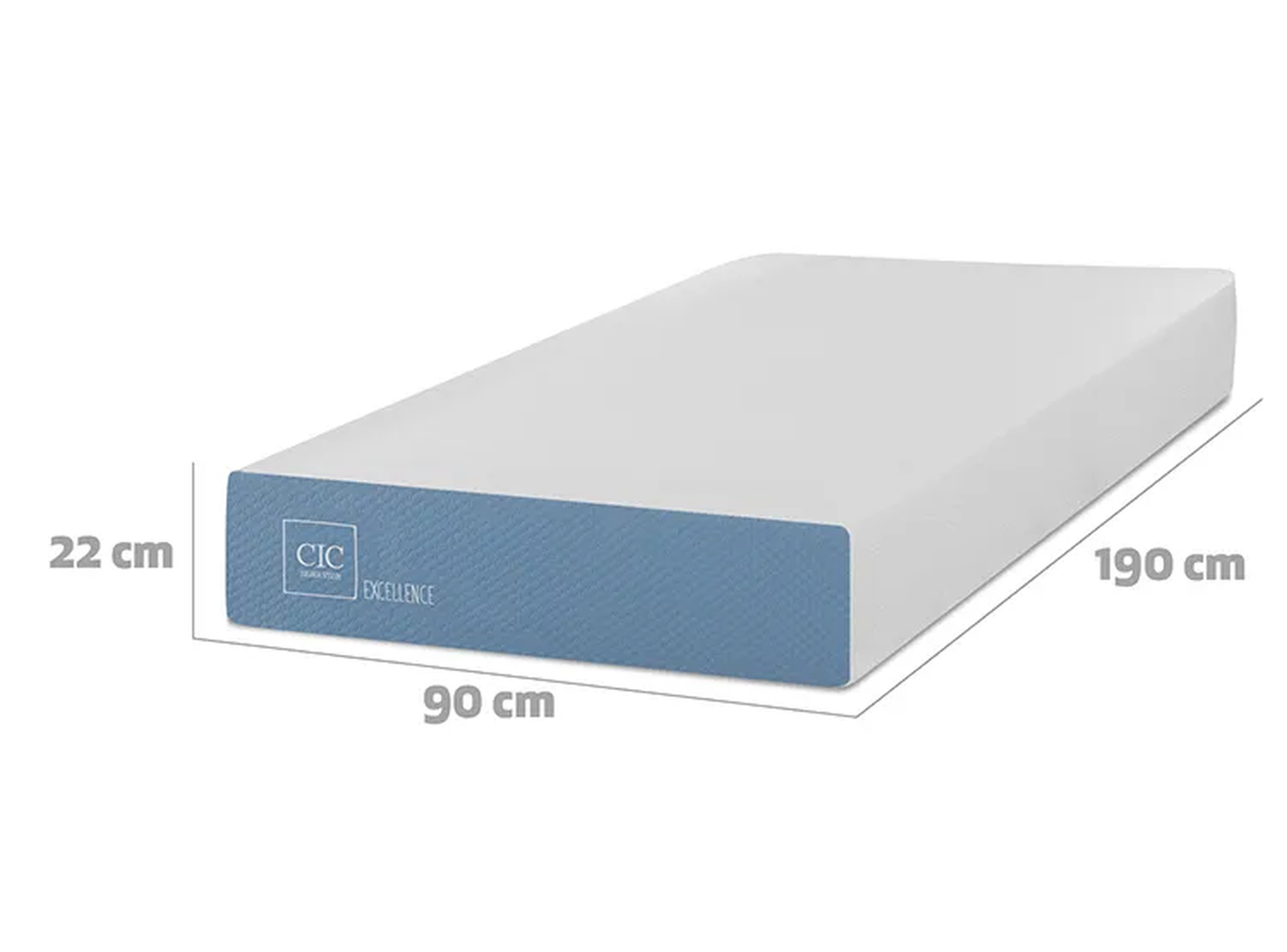 Colchón CIC Excellence 1 plaza 90 x 190 cm-5