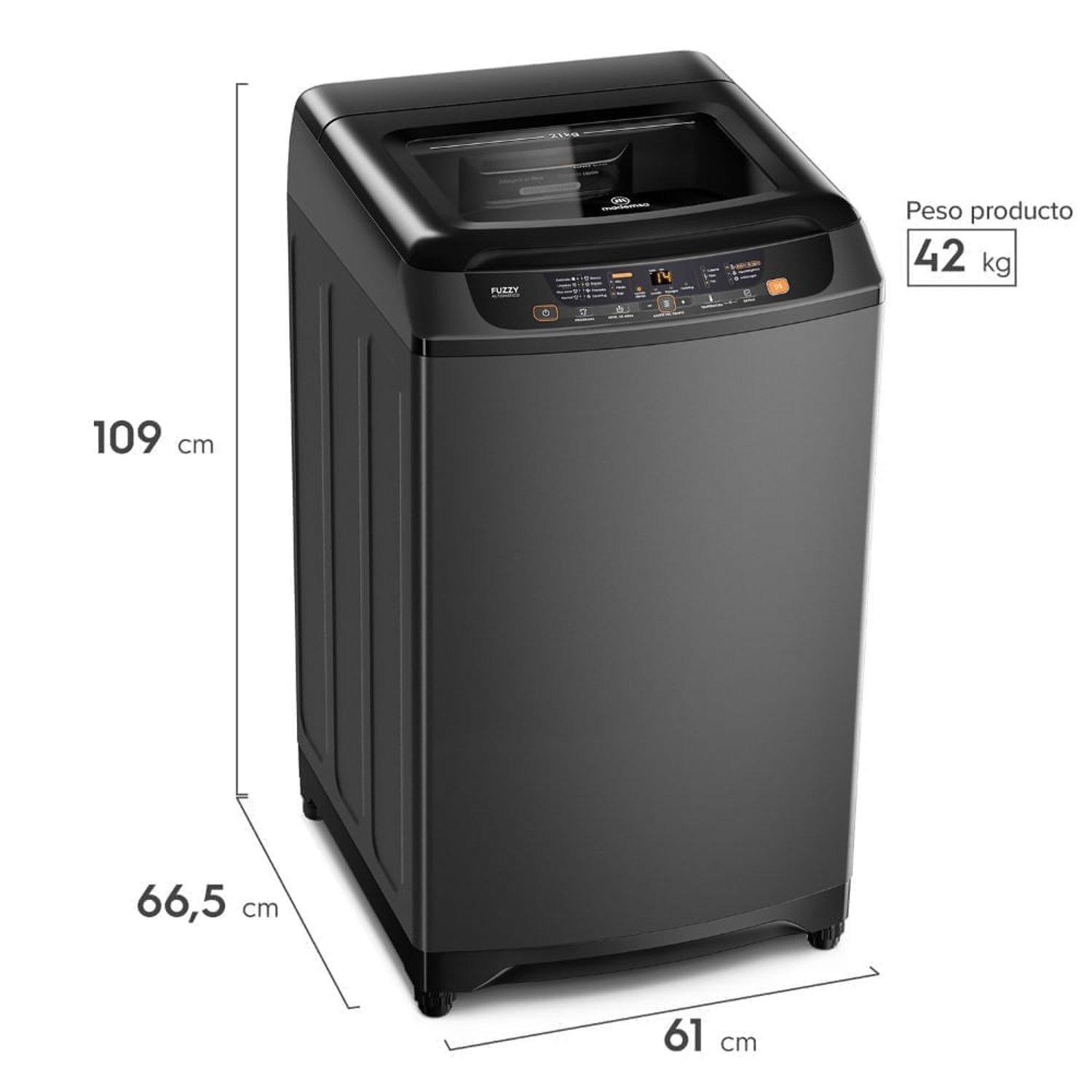 Lavadora Mademsa 21 Kg Carga Superior Onix-6