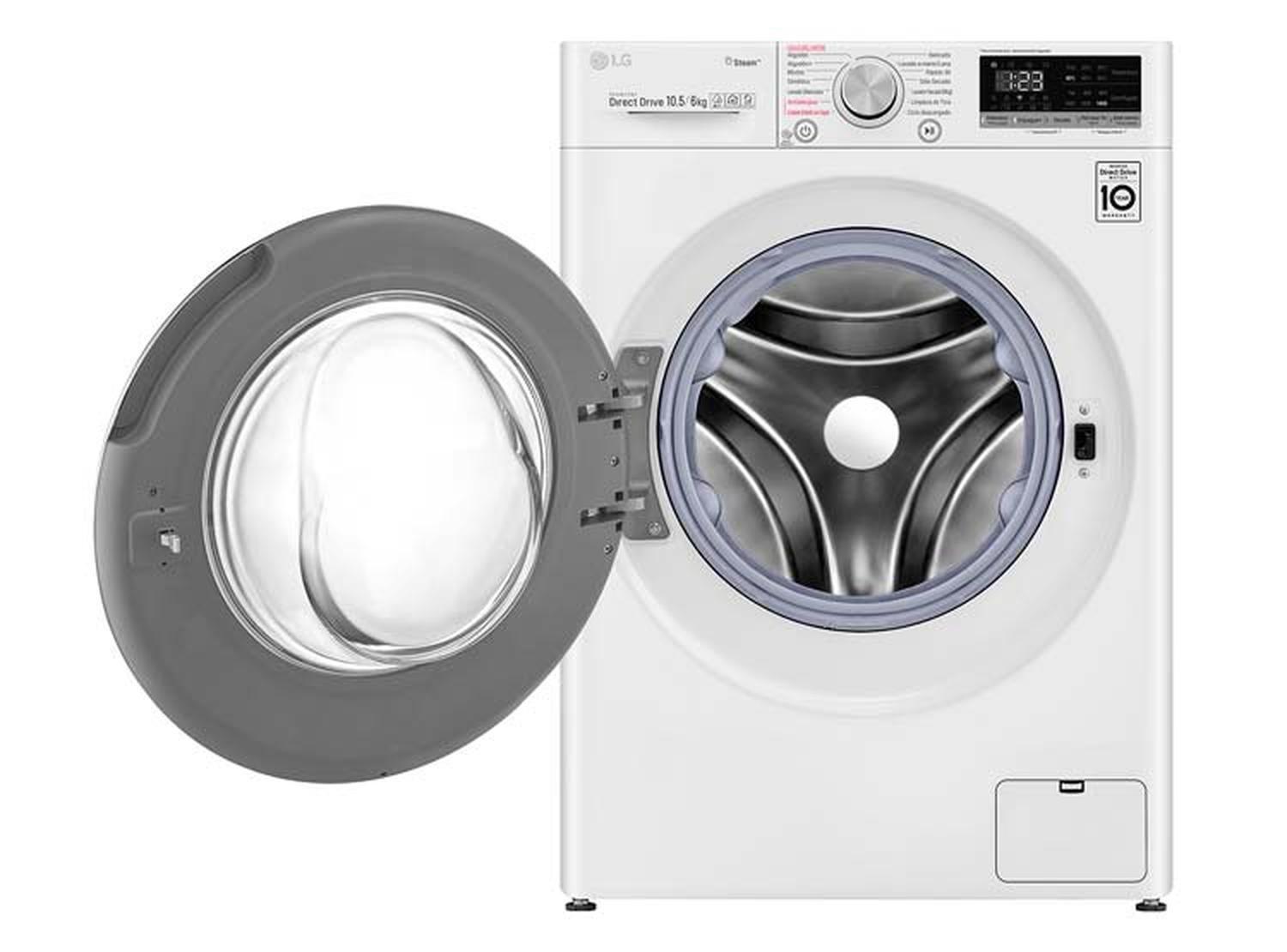 Lavadora Secadora LG 10.5 Kg 6 Kg Inverter Wd10WVC4S6-2