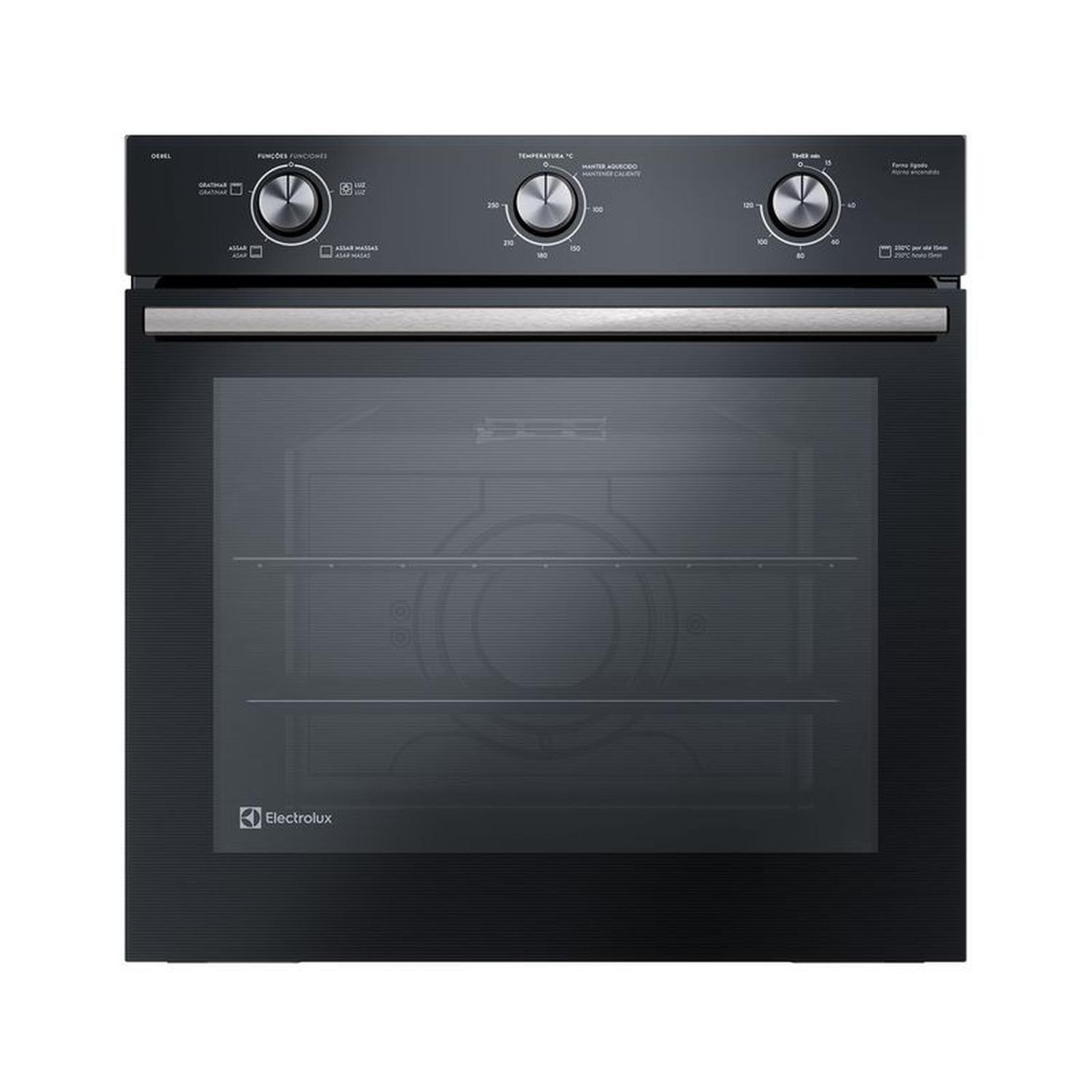 Horno Empotrable Eléctrico Electrolux 80L Efficient con PerfectCook OE8EL