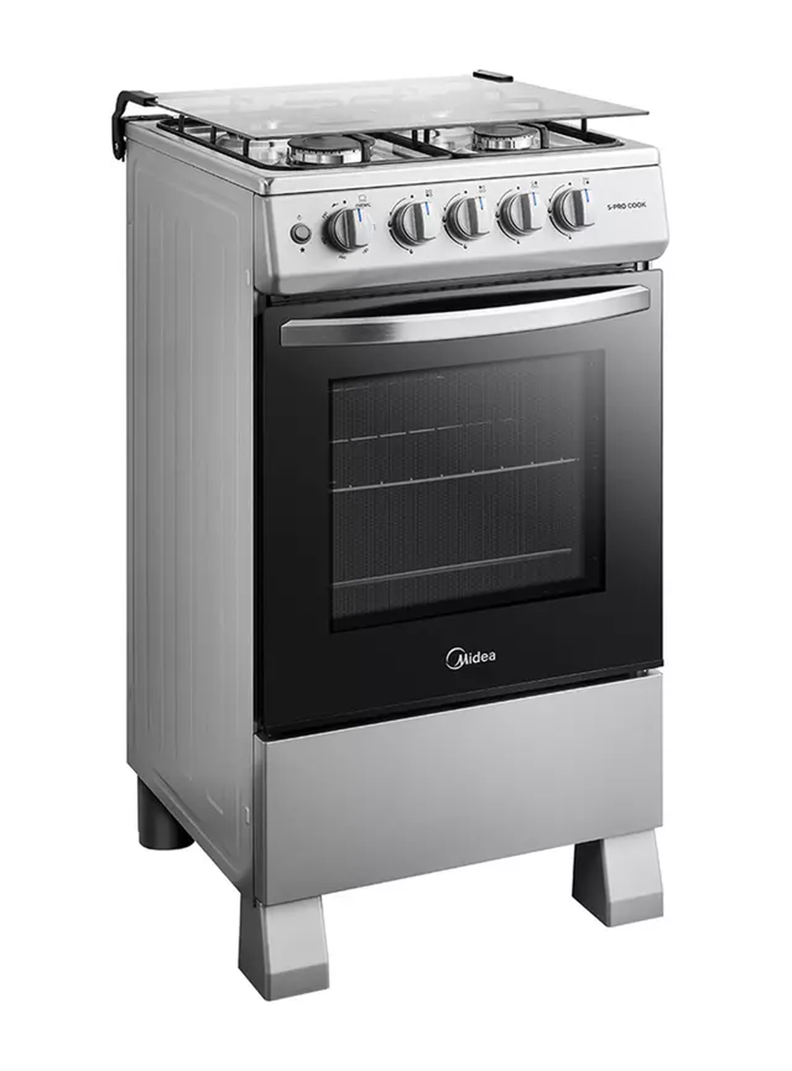 Cocina a Gas Midea 4 Quemadores MFO-MG20TCSSL-2