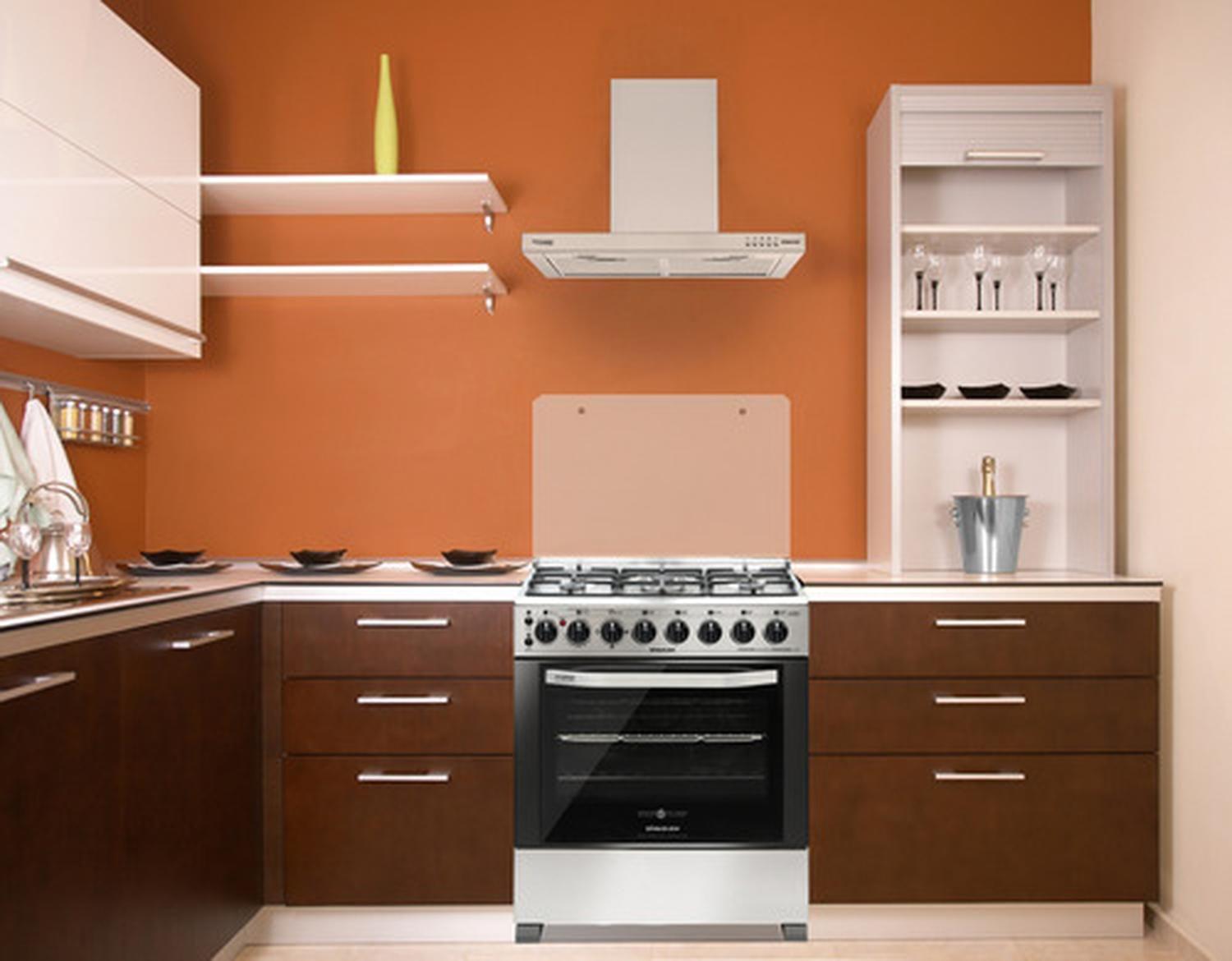Cocina Gas 5 Quemadores Hibrida Sindelen Ch-740ni-3