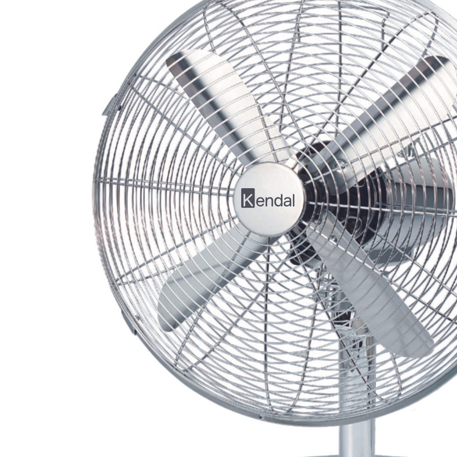 Ventilador de Mesa Kendal 16 Pulgadas Metal Cromado ZF-1616D-II-1