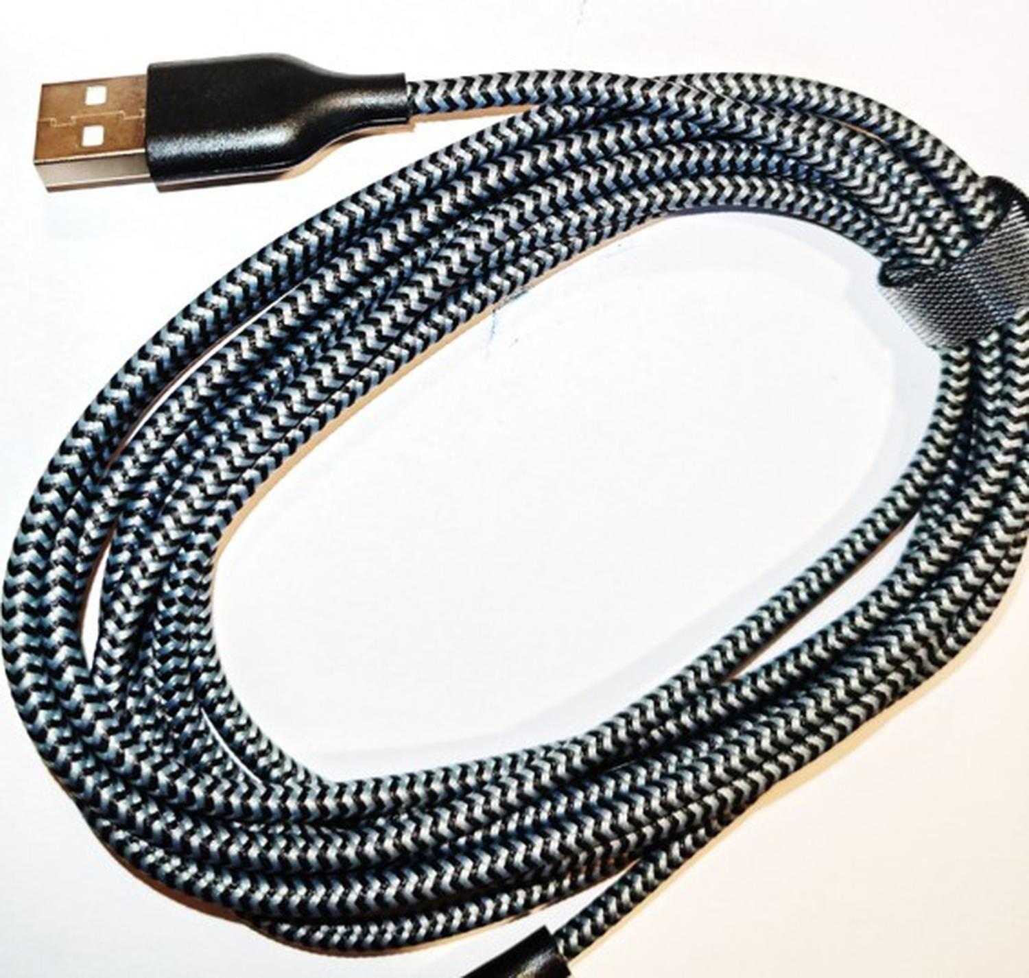 Cable de Entrada Usb Para Lightning Reforzado 3 mtr-2