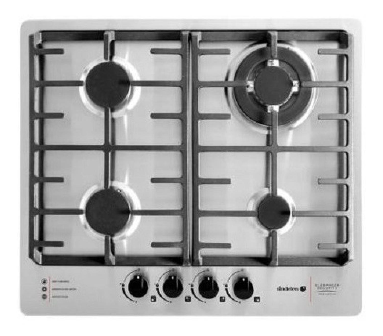 Encimera A Gas 4quemadores Sindelen Ceg-4670in-1