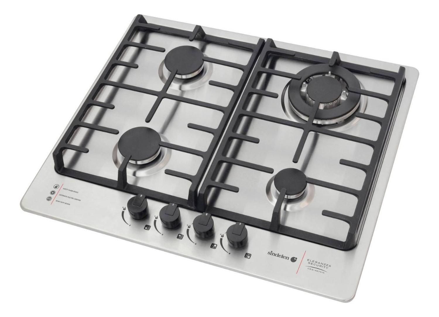 Encimera A Gas 4quemadores Sindelen Ceg-4670in-2