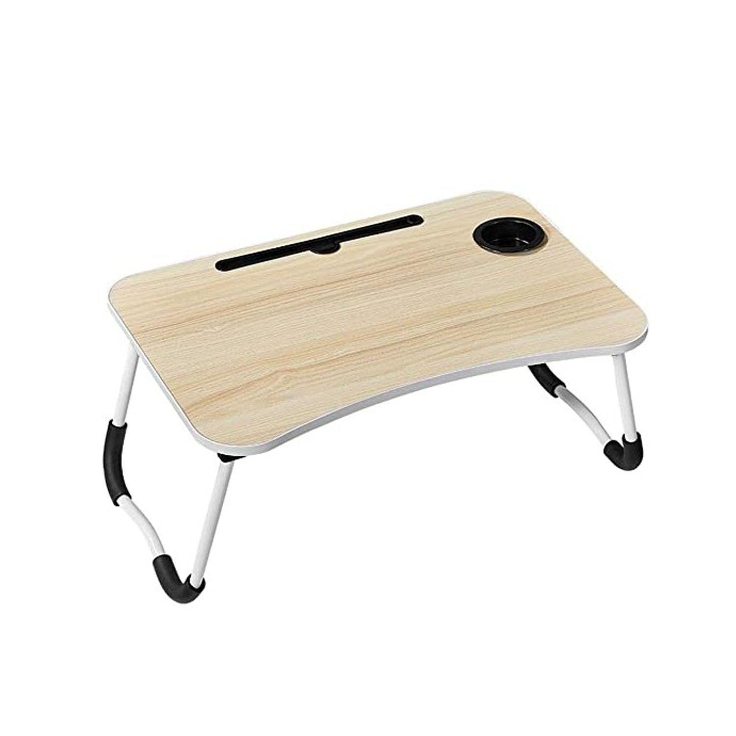 Bandeja Mesa Madera para notebook con posa vaso-5