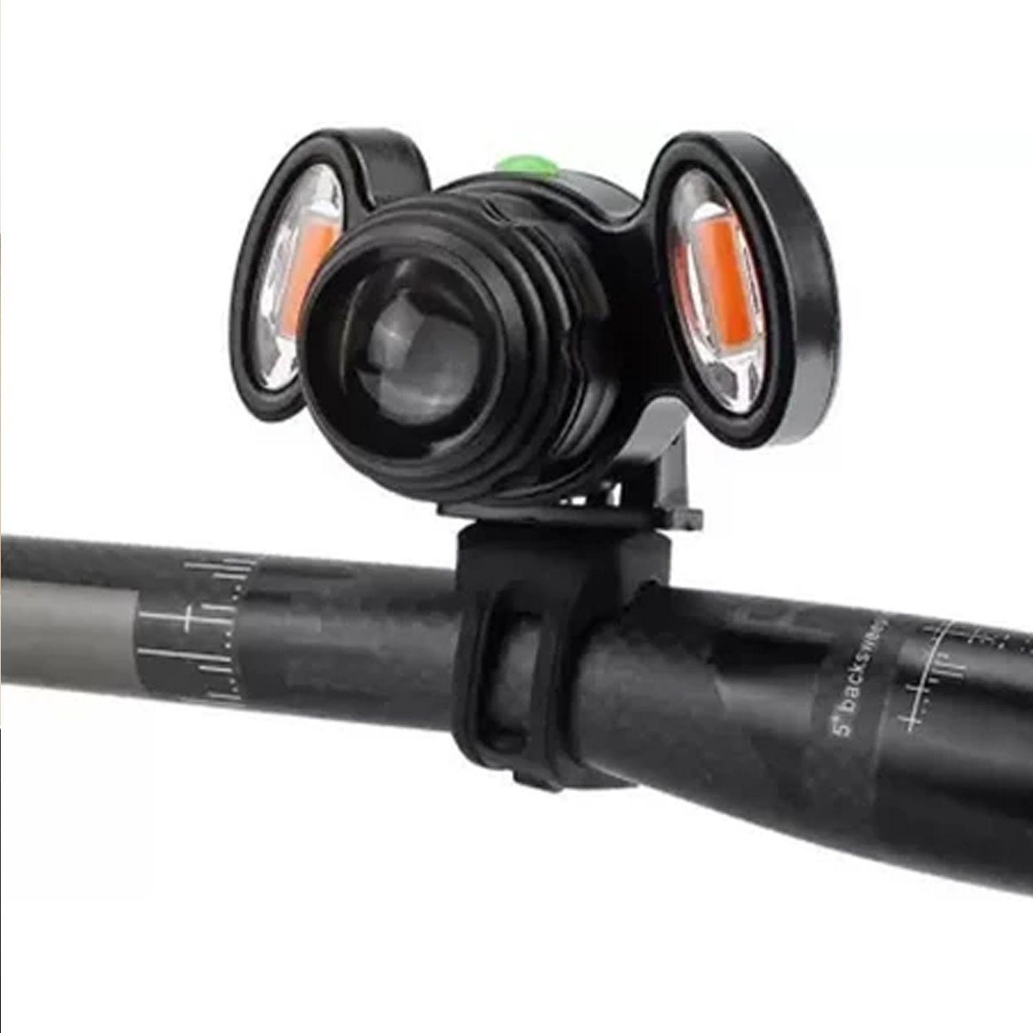 Luz Delantera De Bicicletas Recargable Led Ultrabrillante-0