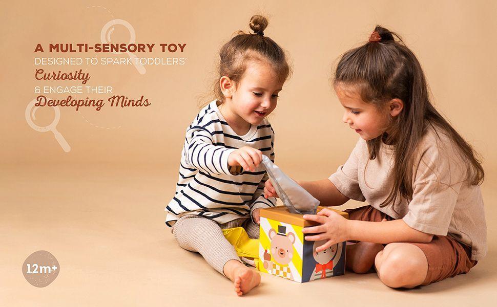 Cajita Sensoarial De Actividades 4 en 1-3