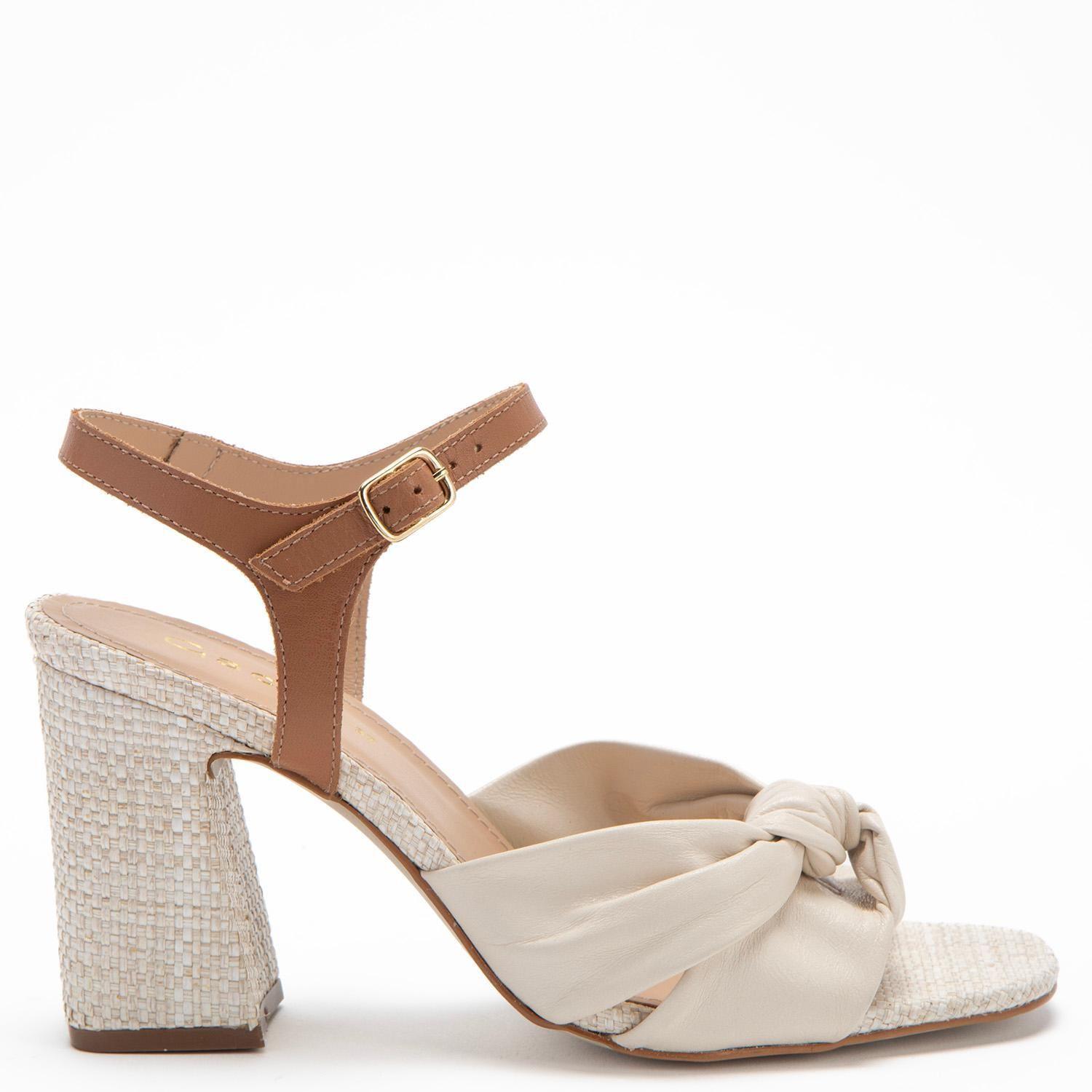 Sandalia  Judith  Gacel  Off White  0660444-0