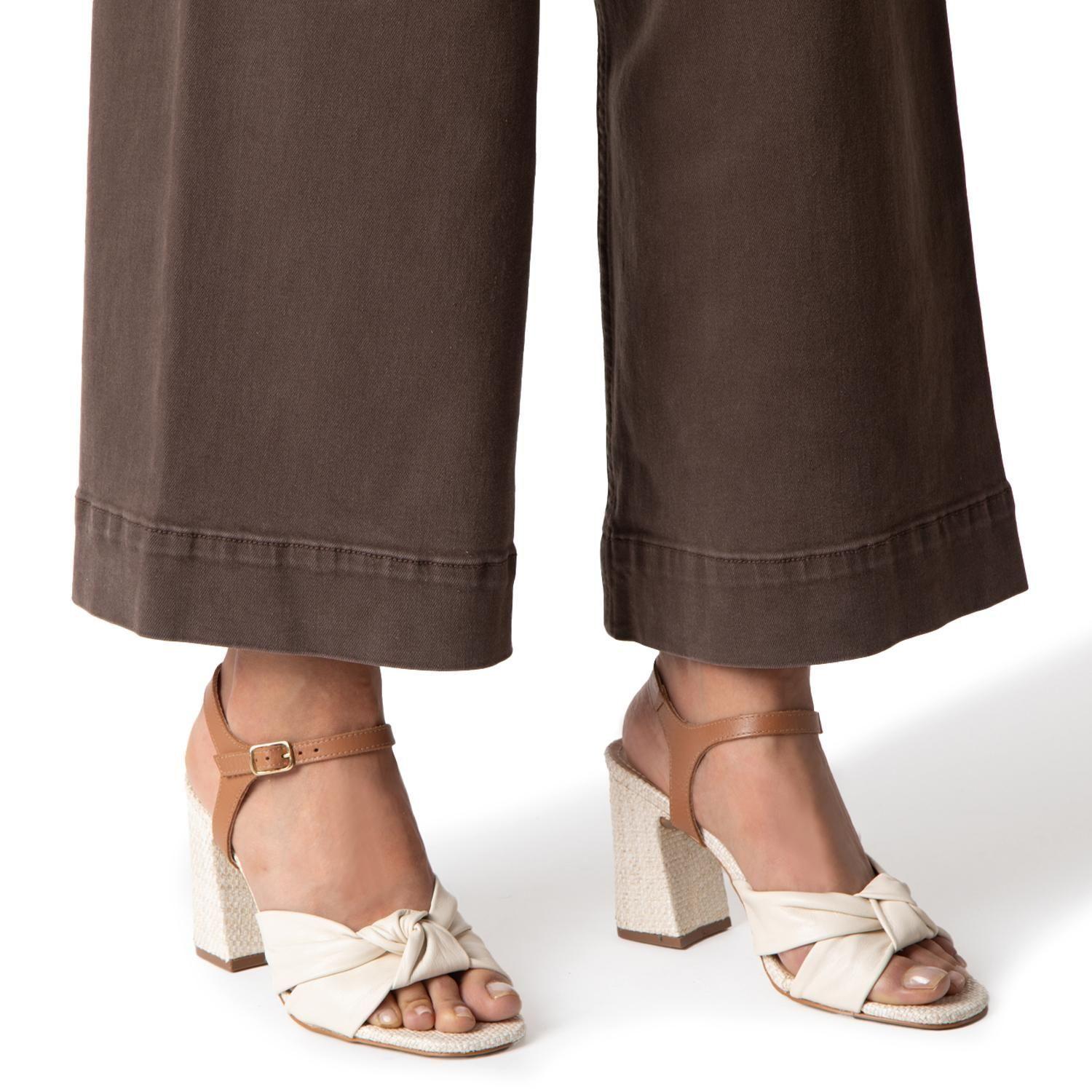 Sandalia  Judith  Gacel  Off White  0660444-1