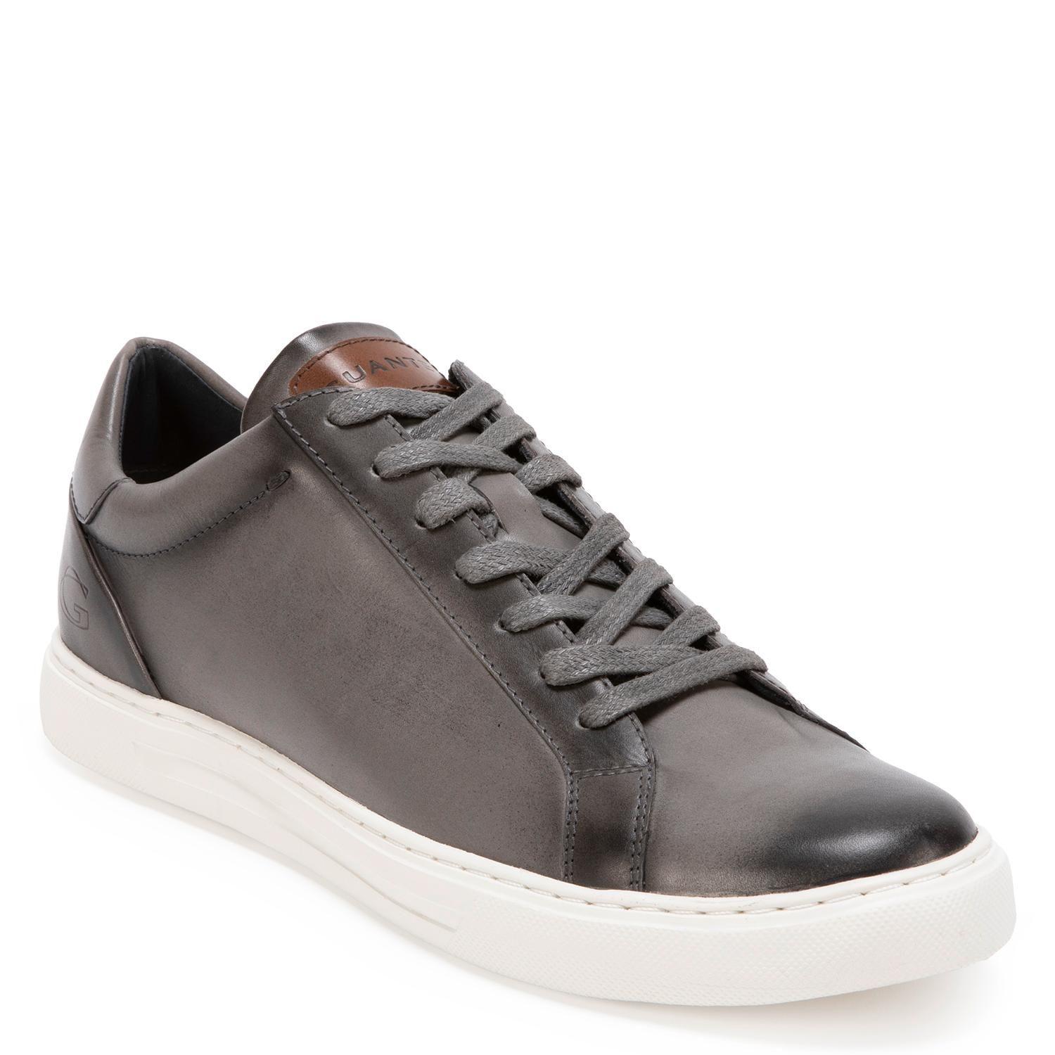 Zapatilla de cuero hombre Guante gris Tokio-2
