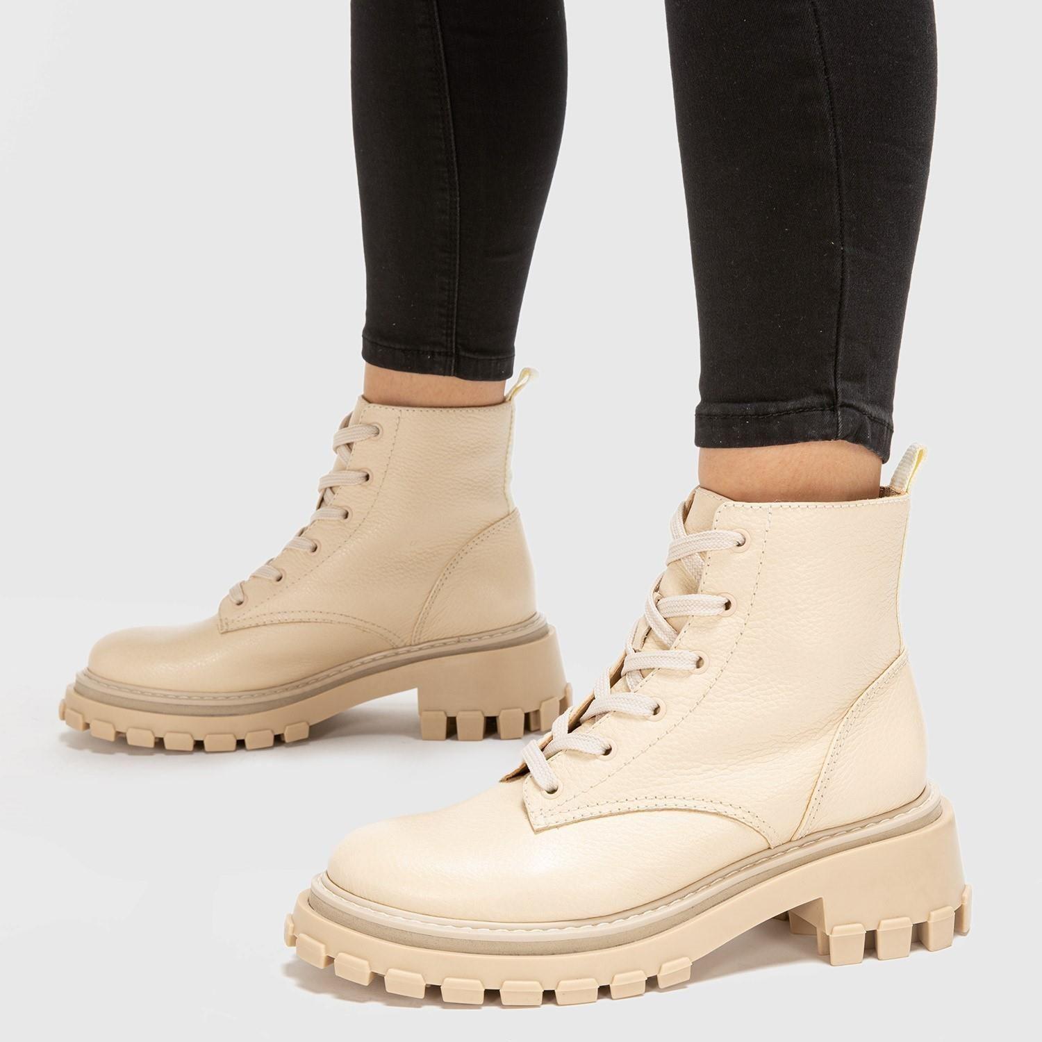 Botin  Gigi  Gacel  Crema  0658745-1