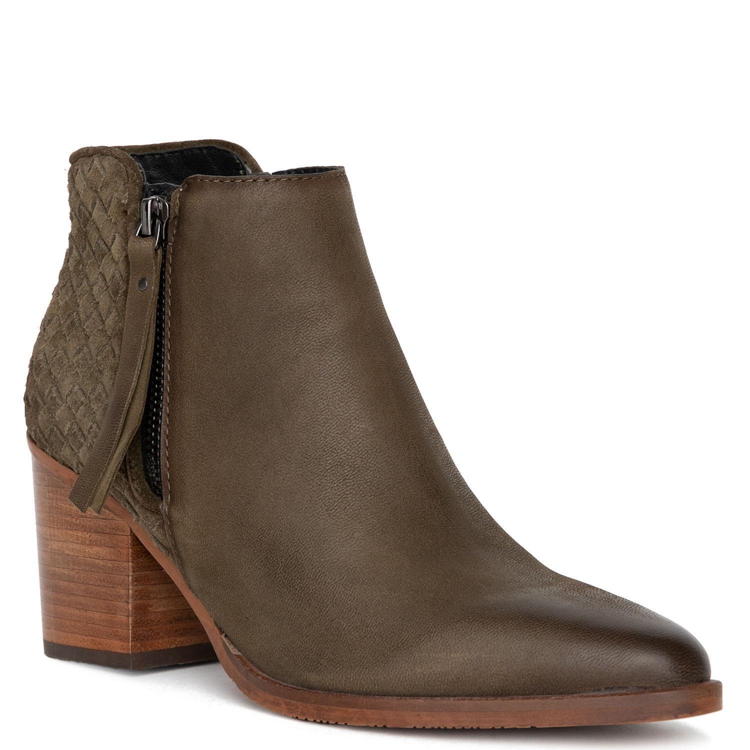 Bootie  Bruna  Gacel  Olivo  0660728-2