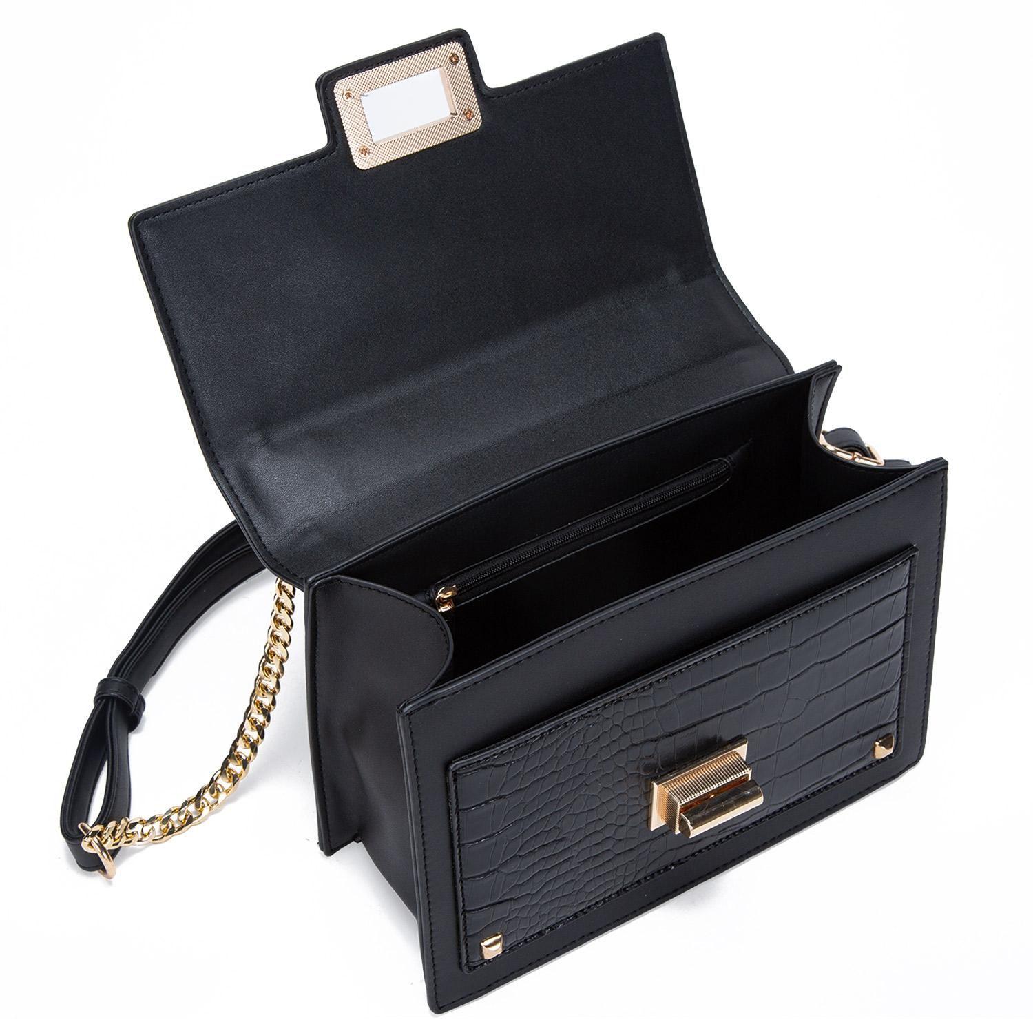 Cartera  Ret Ta Gra  Gacel  Negro  Car3216-4