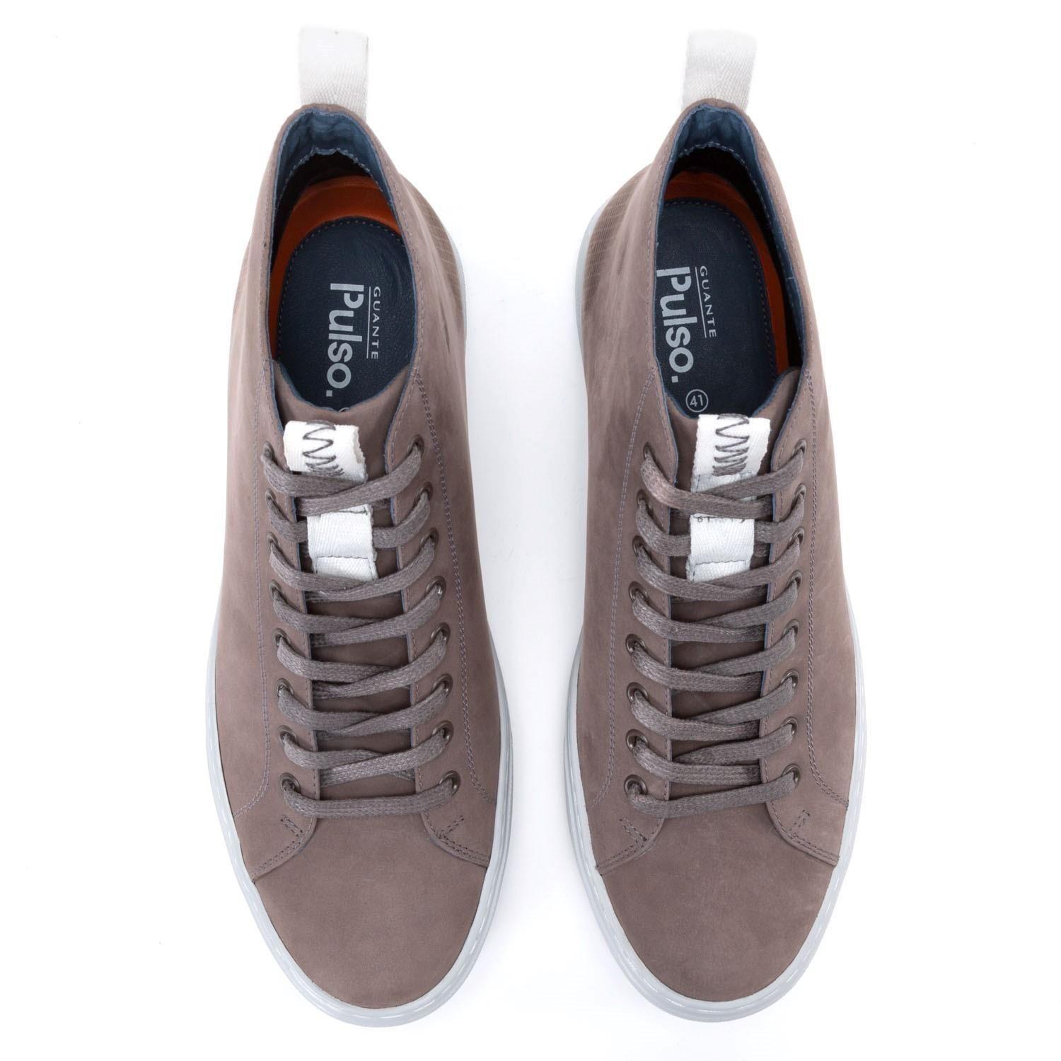 Zapatilla Caña Alta  Tokio  Guante  Gris  0035103-3