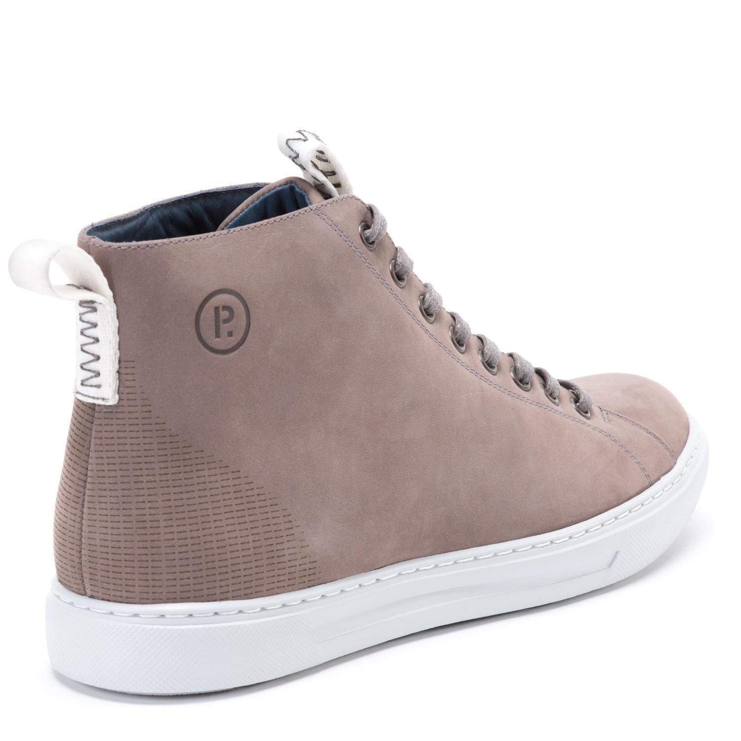 Zapatilla Caña Alta  Tokio  Guante  Gris  0035103-4