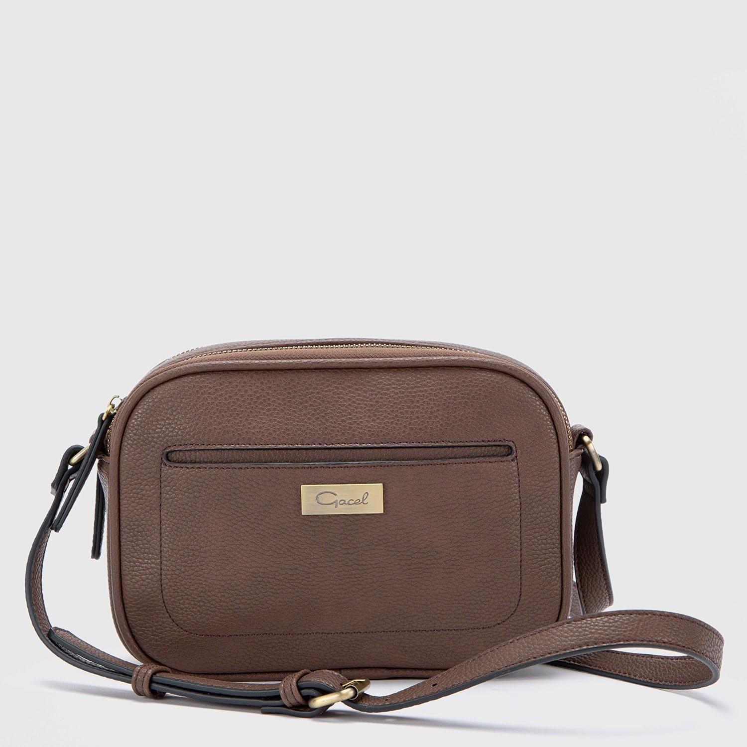 Cartera  Sf  Gacel  Chocolate  Car2728-0