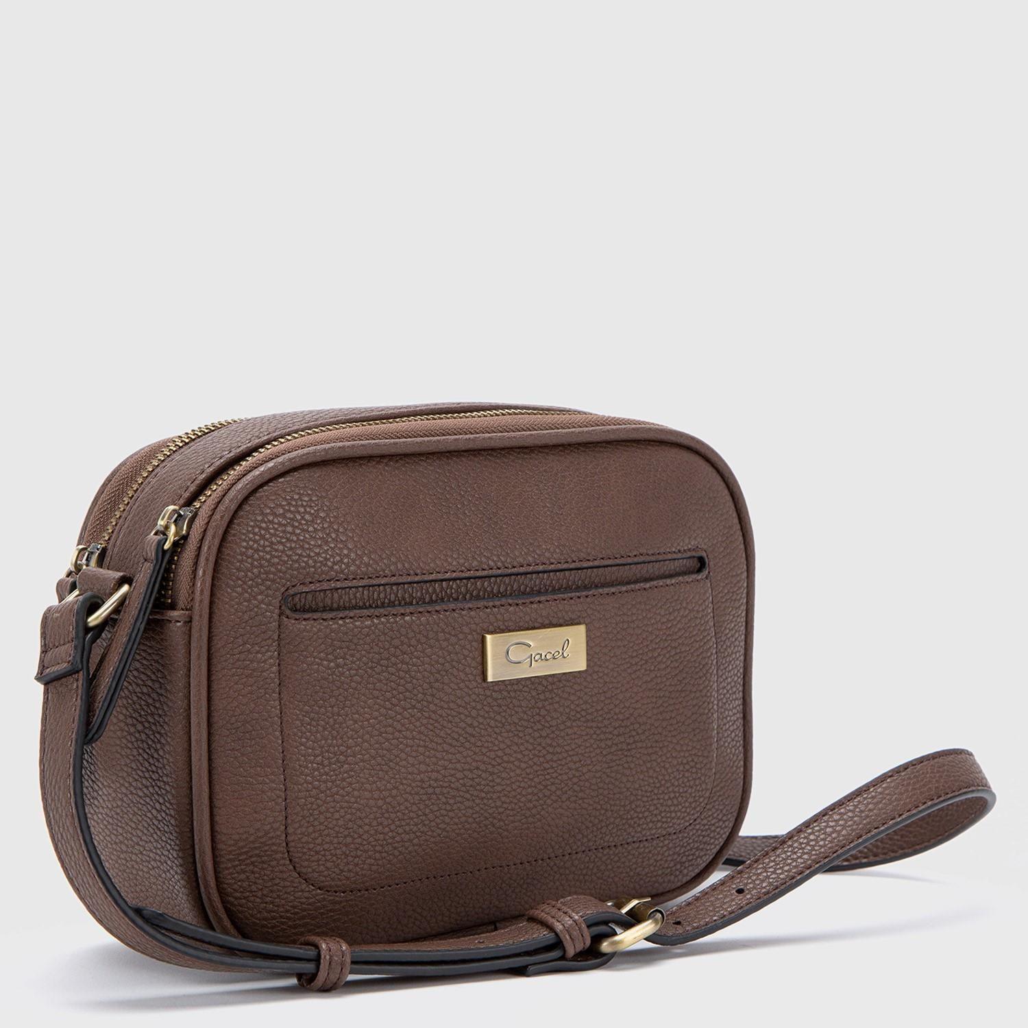 Cartera  Sf  Gacel  Chocolate  Car2728-2
