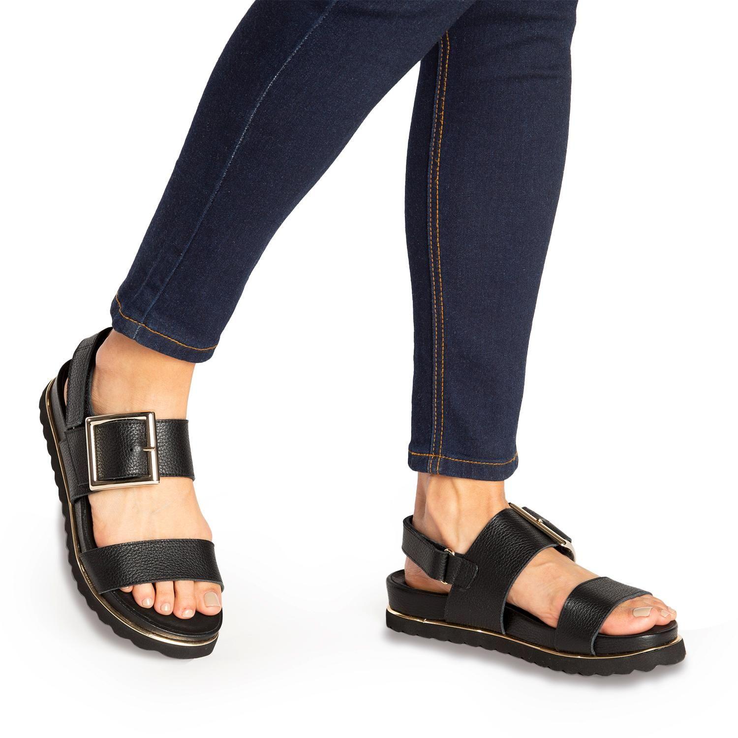 Sandalia  New Ashant  Gacel  Negro  0659803-1
