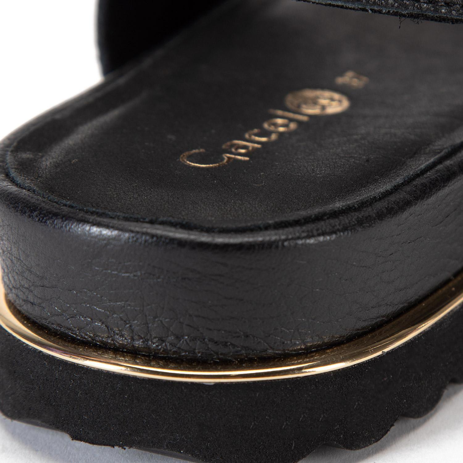 Sandalia  New Ashant  Gacel  Negro  0659803-3