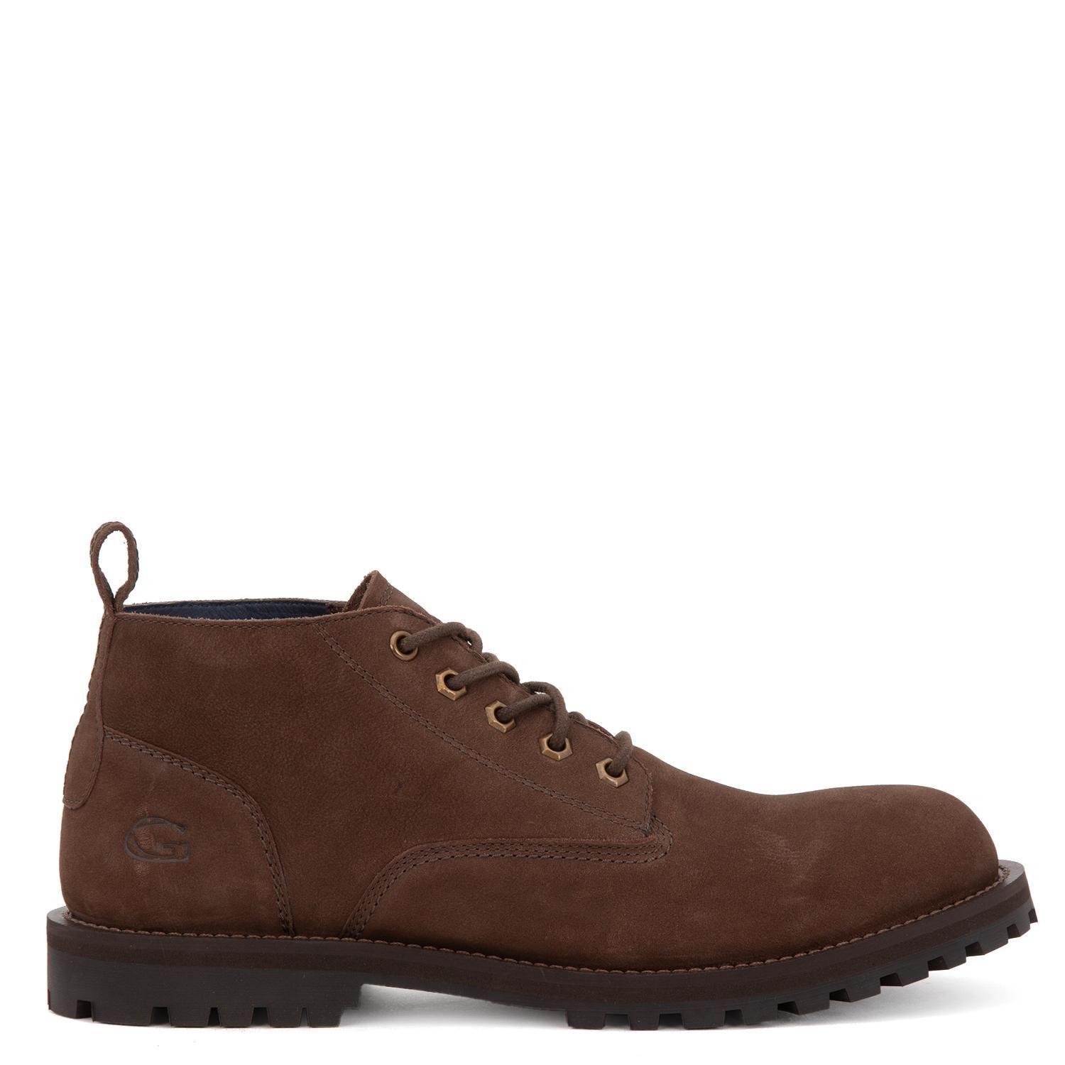 Botin de cuero hombre Guante chocolate Mons-0