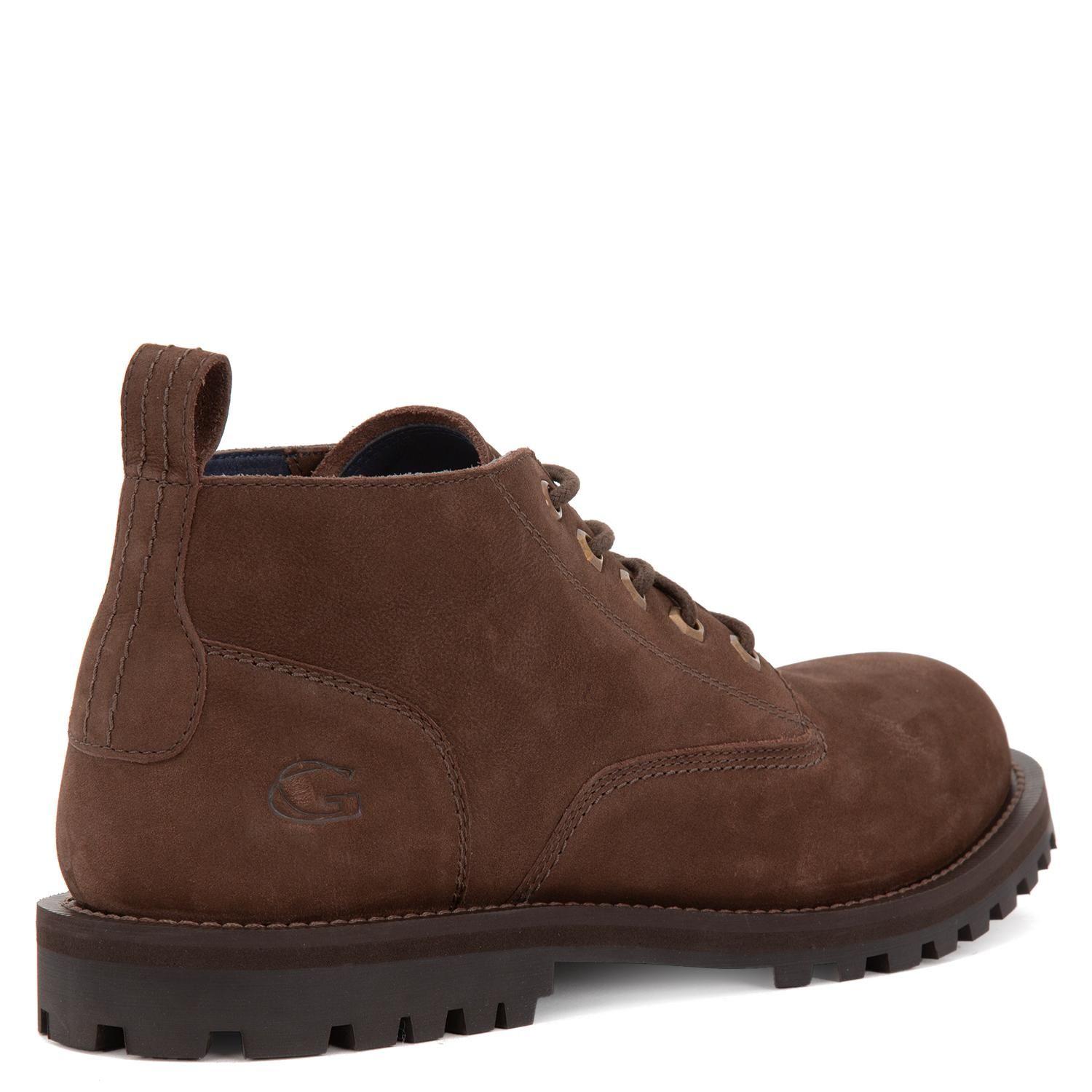 Botin de cuero hombre Guante chocolate Mons-3
