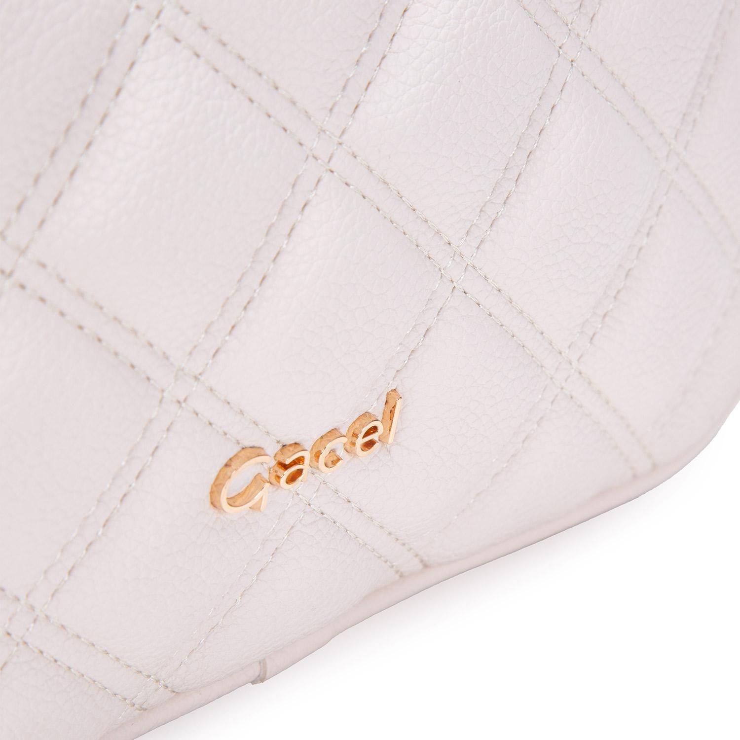 Cartera  Bando Gran  Gacel  Off White  Car3183-5