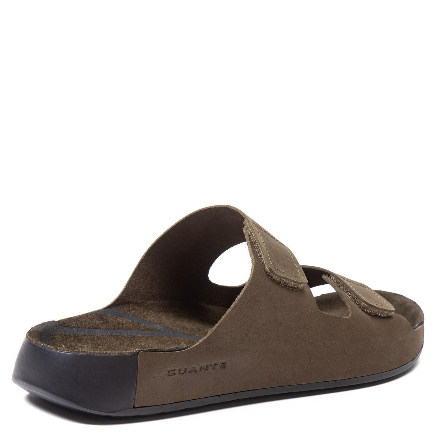 Sandalia Semi Abierta  Miami  Guante  Verde Militar  0035358-4