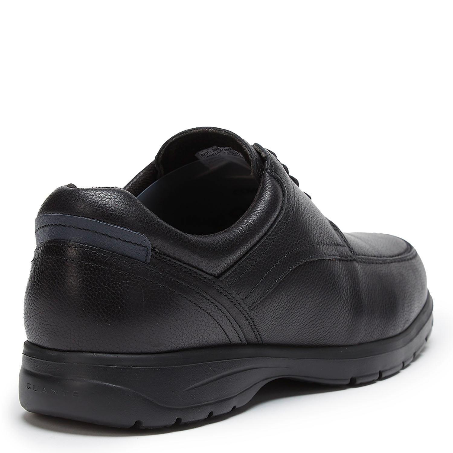 Zapato de cuero hombre Guante negro Dallas-4