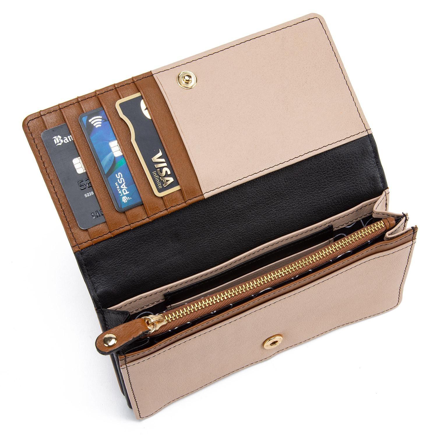 Billetera  Billetera Grande  Gacel  Negro  Bil0436-2