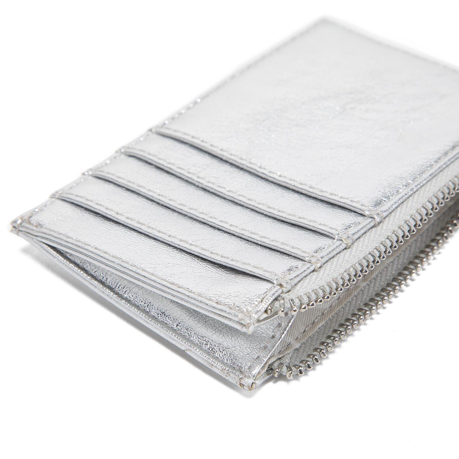 Billetera  Tarjetero  Gacel  Plateado  Bil0418-2