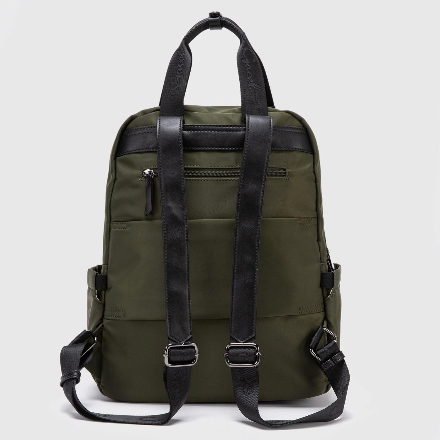 Mochila  Notebook  Gacel  Verde Militar  Car2882-1