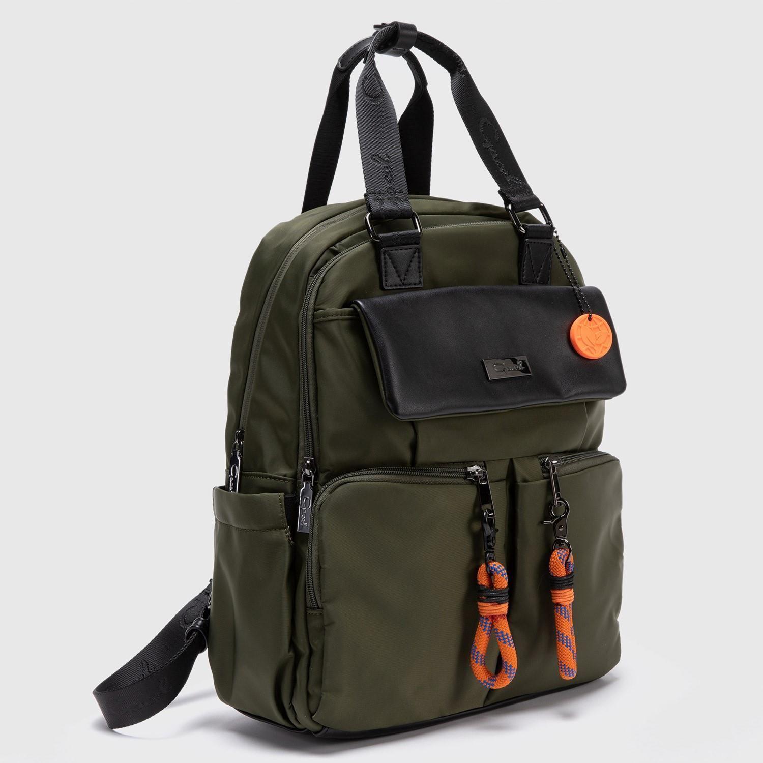 Mochila  Notebook  Gacel  Verde Militar  Car2882-2