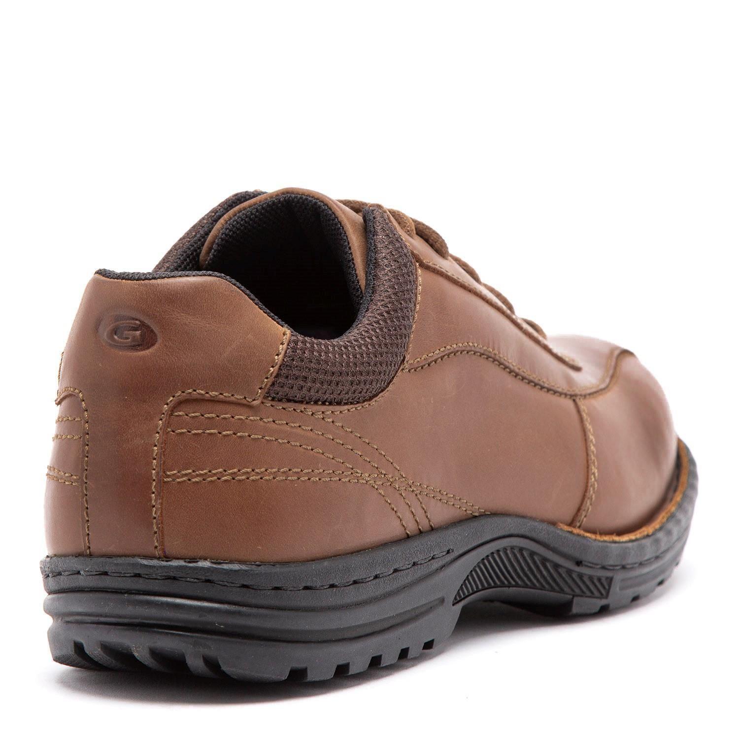 Zapato de cuero hombre Guante café Dortmund-4