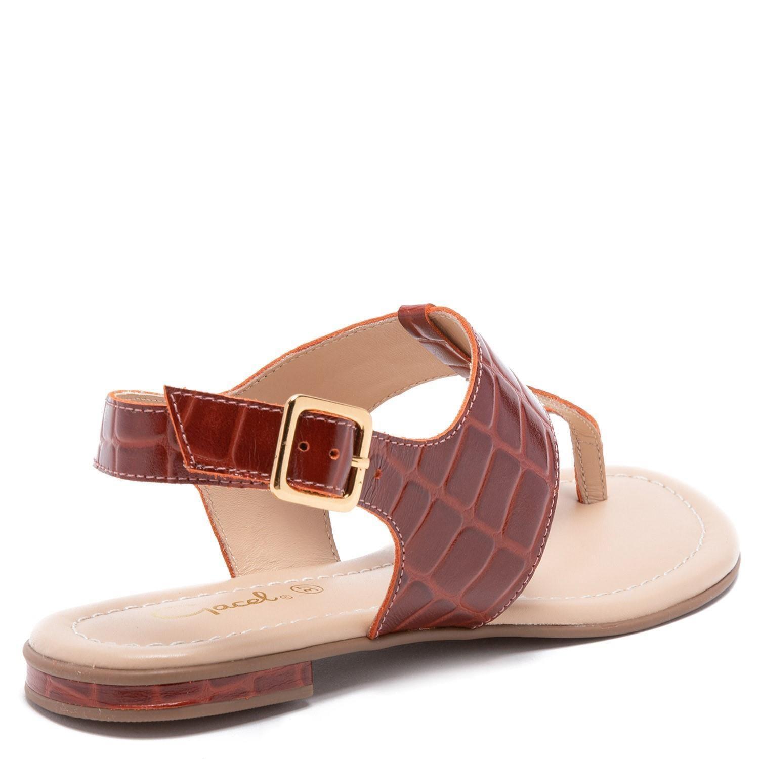Sandalia  Sandy  Gacel  Marron  0659094-3